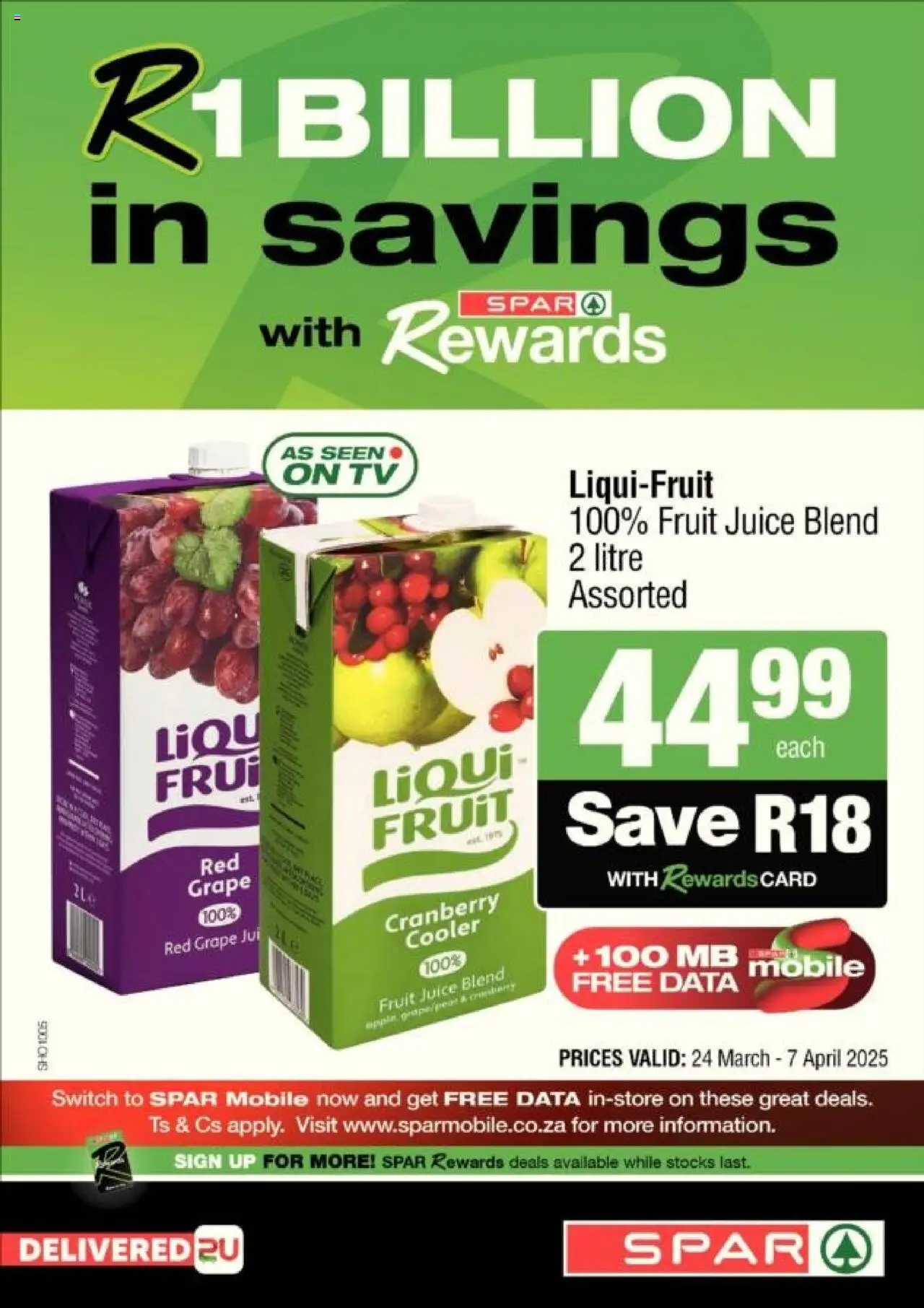 Spar Specials from 24/03 - 07/04/2025 > Promotions - page 10