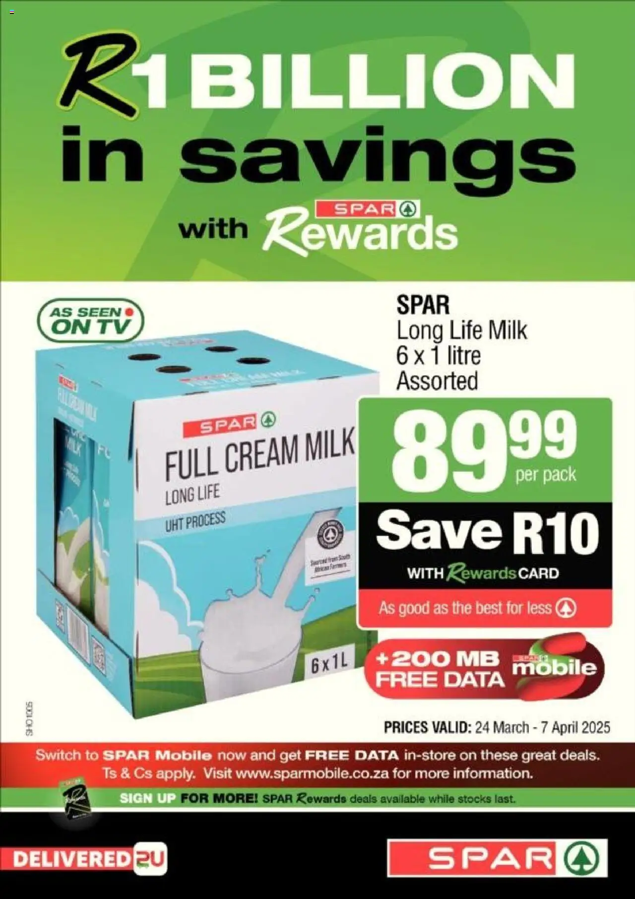 Spar Specials from 24/03 - 07/04/2025 > Promotions - page 8