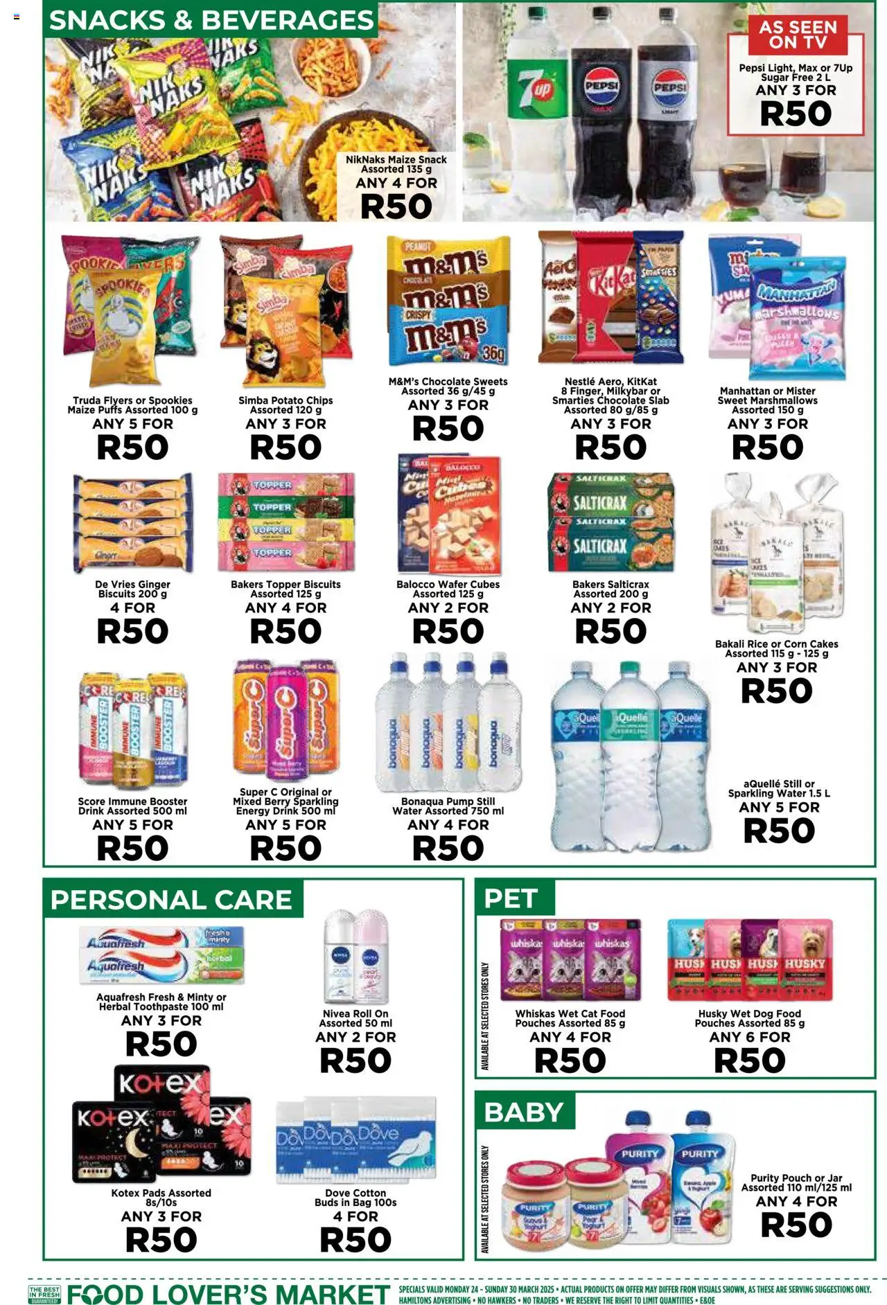 Food Lover's Market Eastern Cape - 50Buck from 24/03 - 30/03/2025 > Promotions - page 11