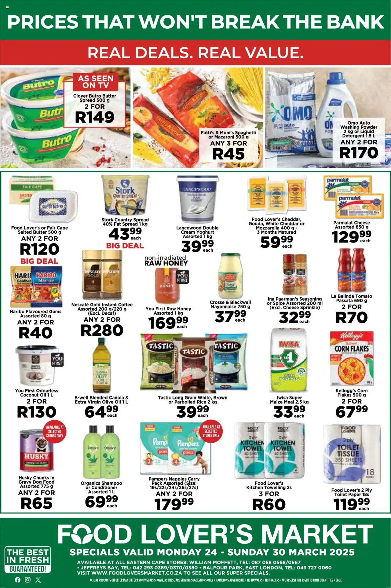 Food Lover's Market Eastern Cape - 50Buck from 24/03 - 30/03/2025 > Promotions - page 12