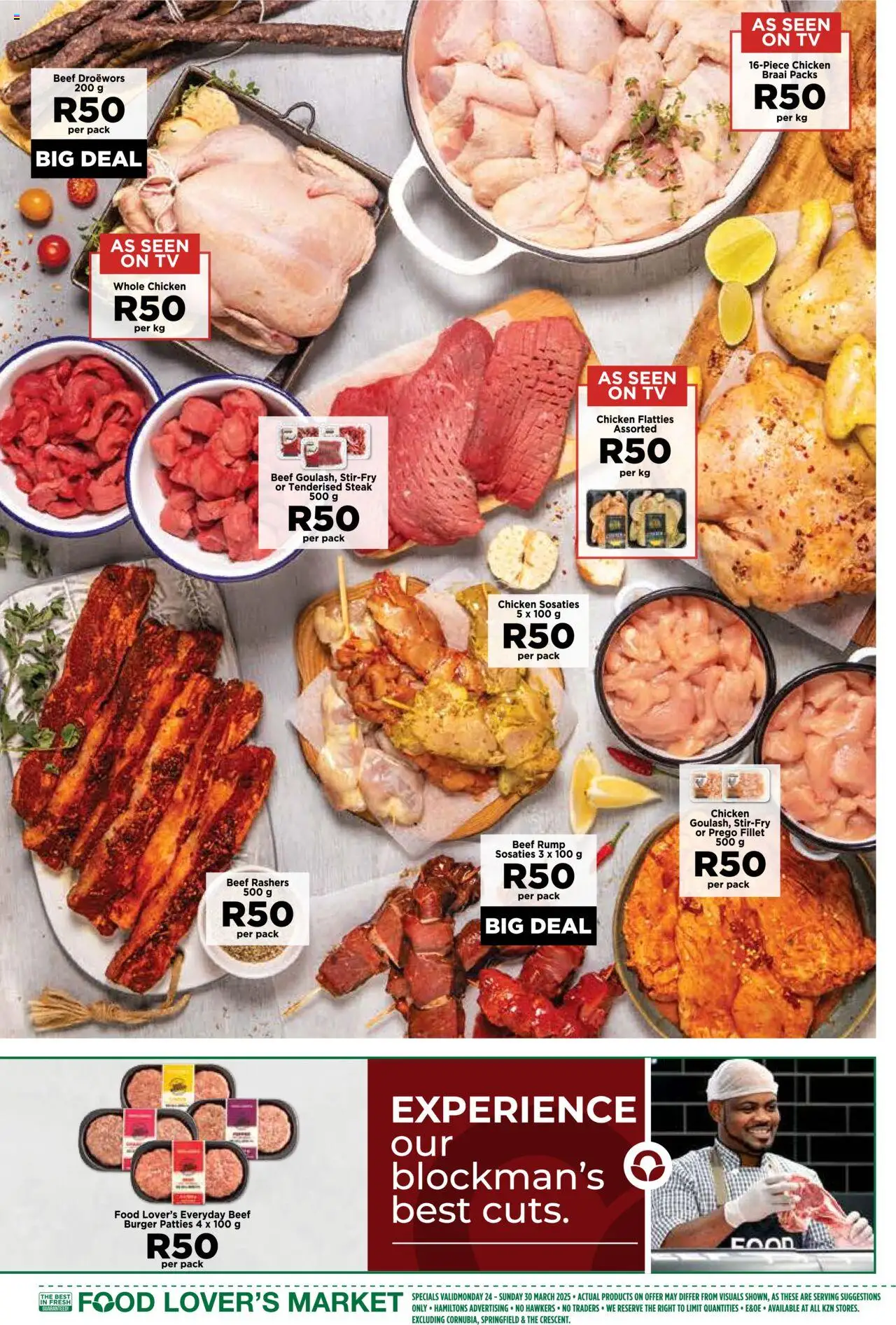 Food Lover's Market KwaZulu-Natal - 50Buck from 24/03 - 30/03/2025 > Promotions - page 7