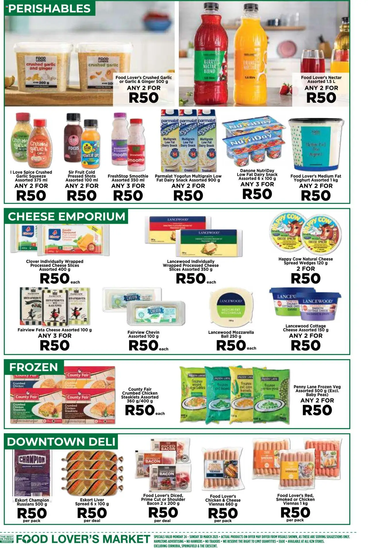 Food Lover's Market KwaZulu-Natal - 50Buck from 24/03 - 30/03/2025 > Promotions - page 8