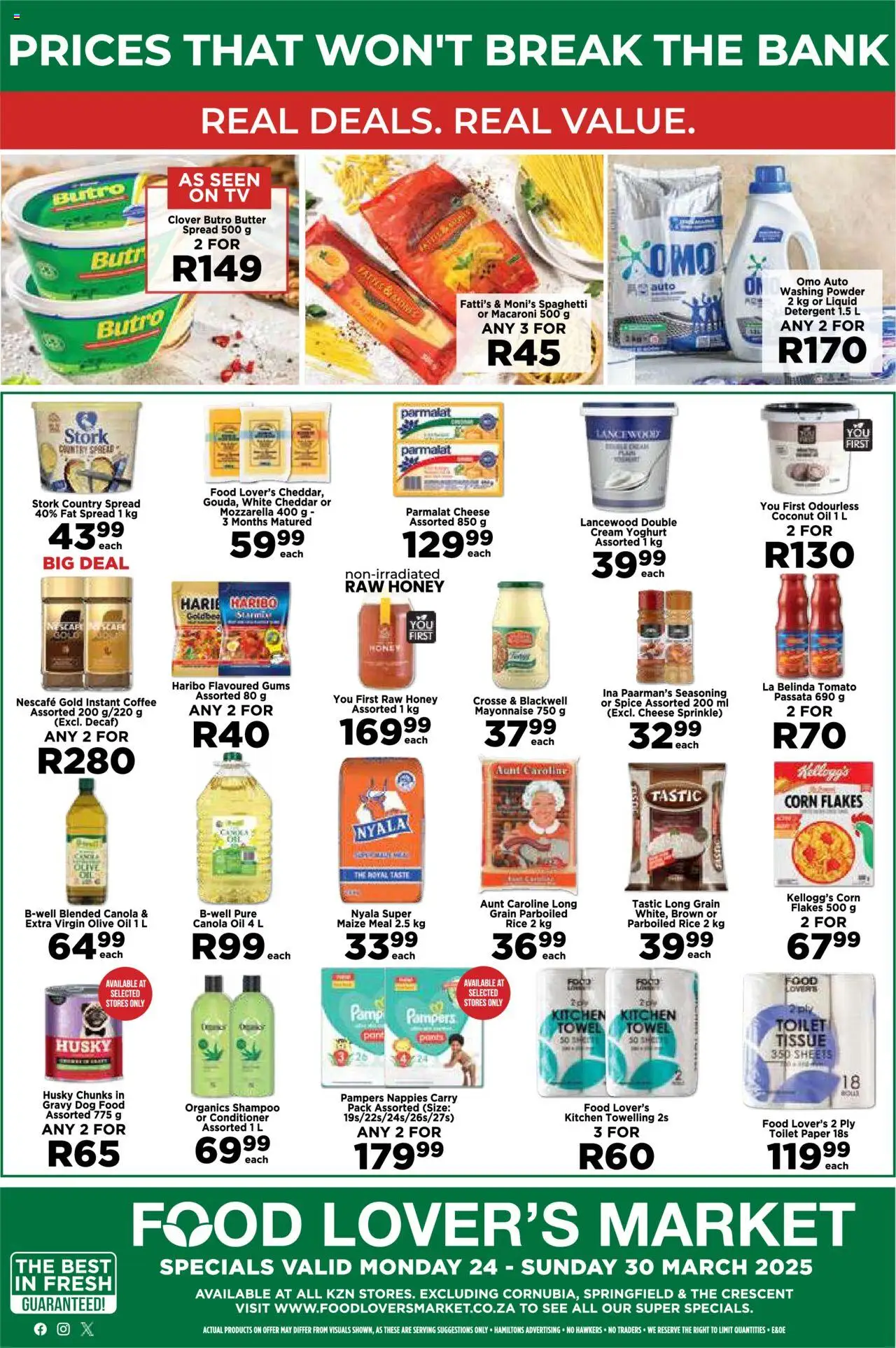 Food Lover's Market KwaZulu-Natal - 50Buck from 24/03 - 30/03/2025 > Promotions - page 12