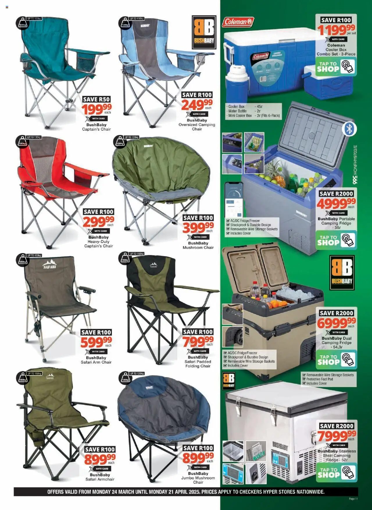 Checkers Specials 24/03 - 21/04/2025 >> Catalogue - page 11
