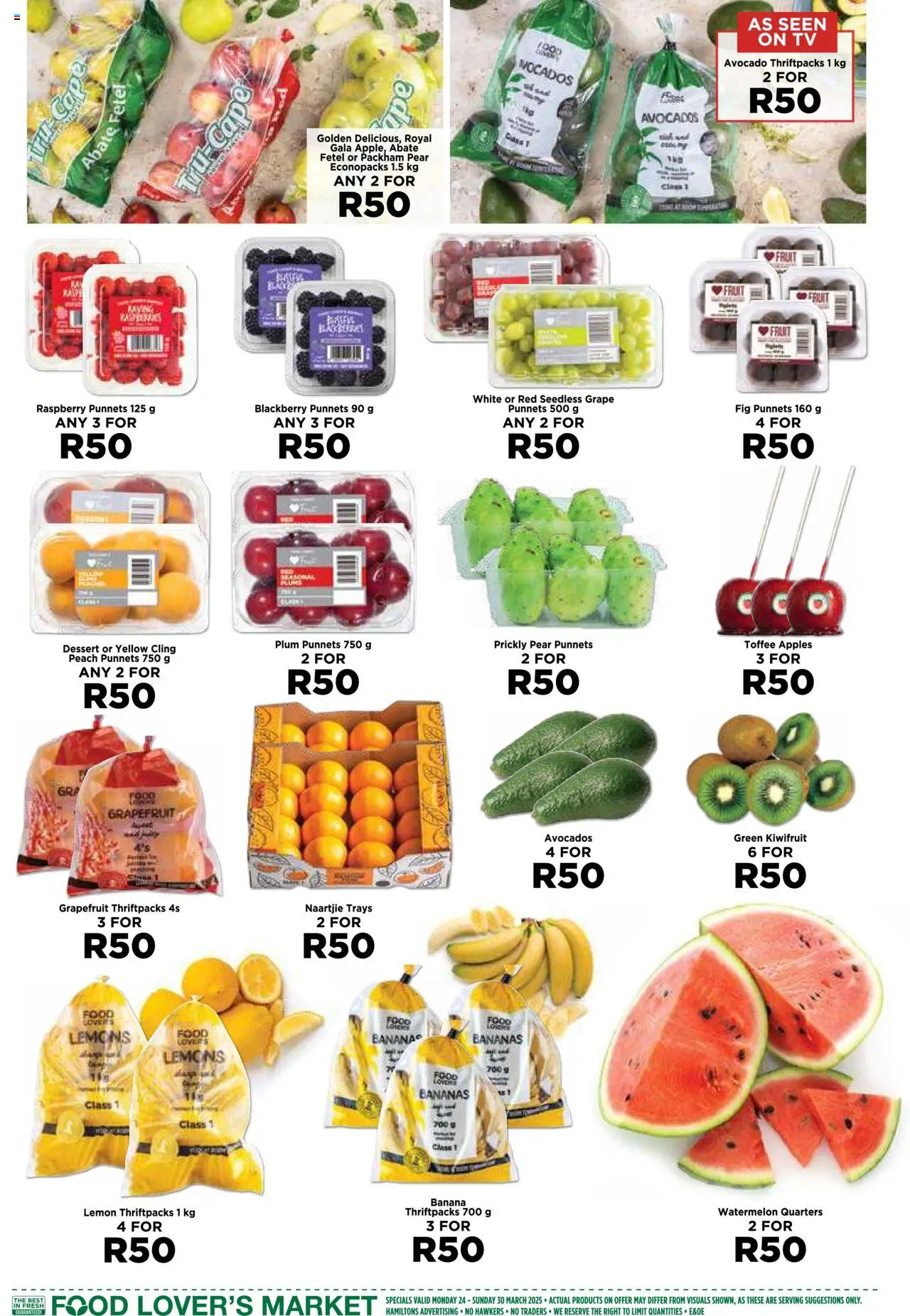 Food Lover's Market Western Cape - 50Buck from 24/03 - 30/03/2025 > Promotions - page 3