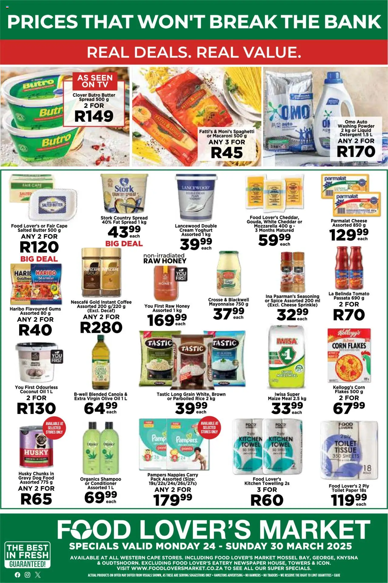 Food Lover's Market Western Cape - 50Buck from 24/03 - 30/03/2025 > Promotions - page 12