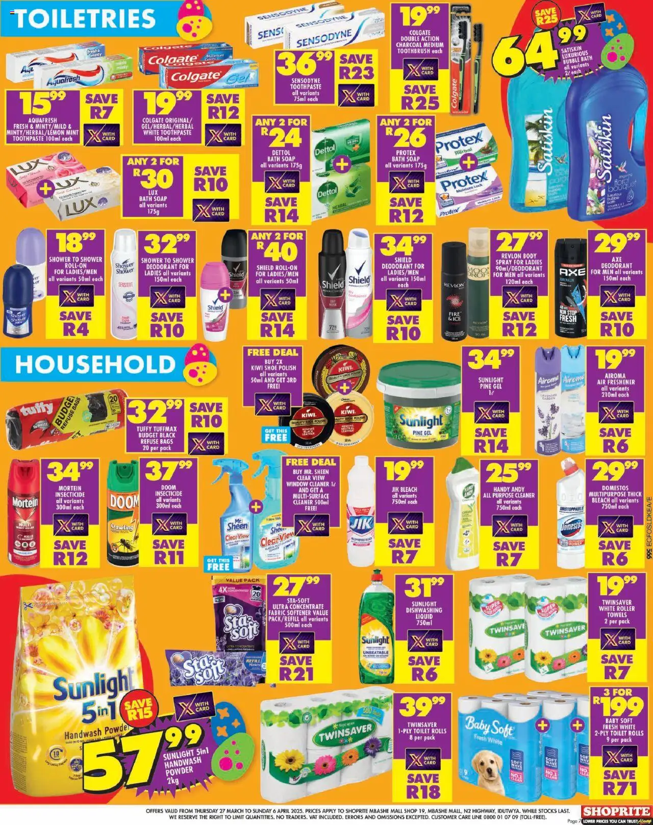 Shoprite Eastern Cape - Easter Deals Mbashe 27/03 - 06/04/2025 >> Catalogue - page 7