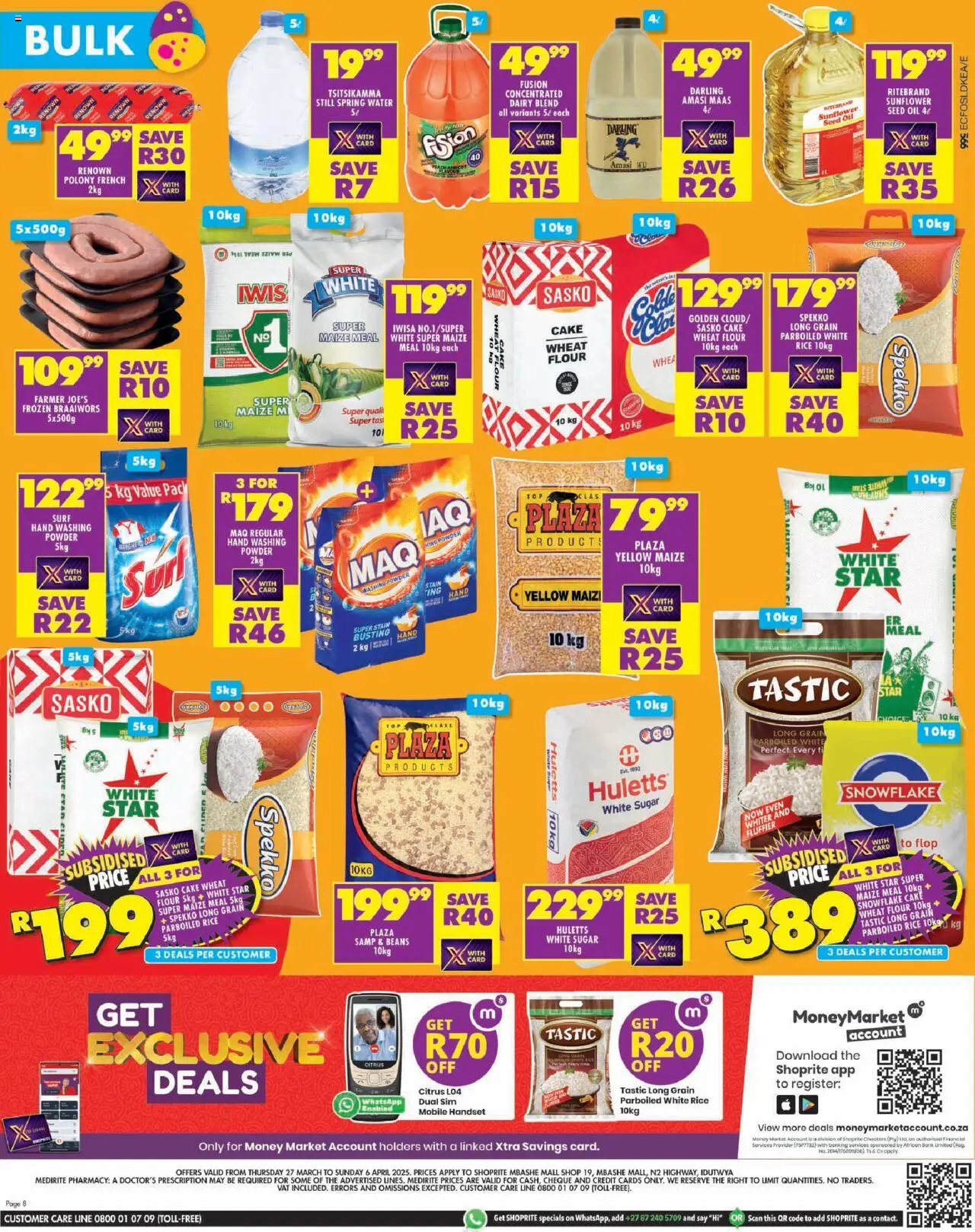 Shoprite Eastern Cape - Easter Deals Mbashe 27/03 - 06/04/2025 >> Catalogue - page 8