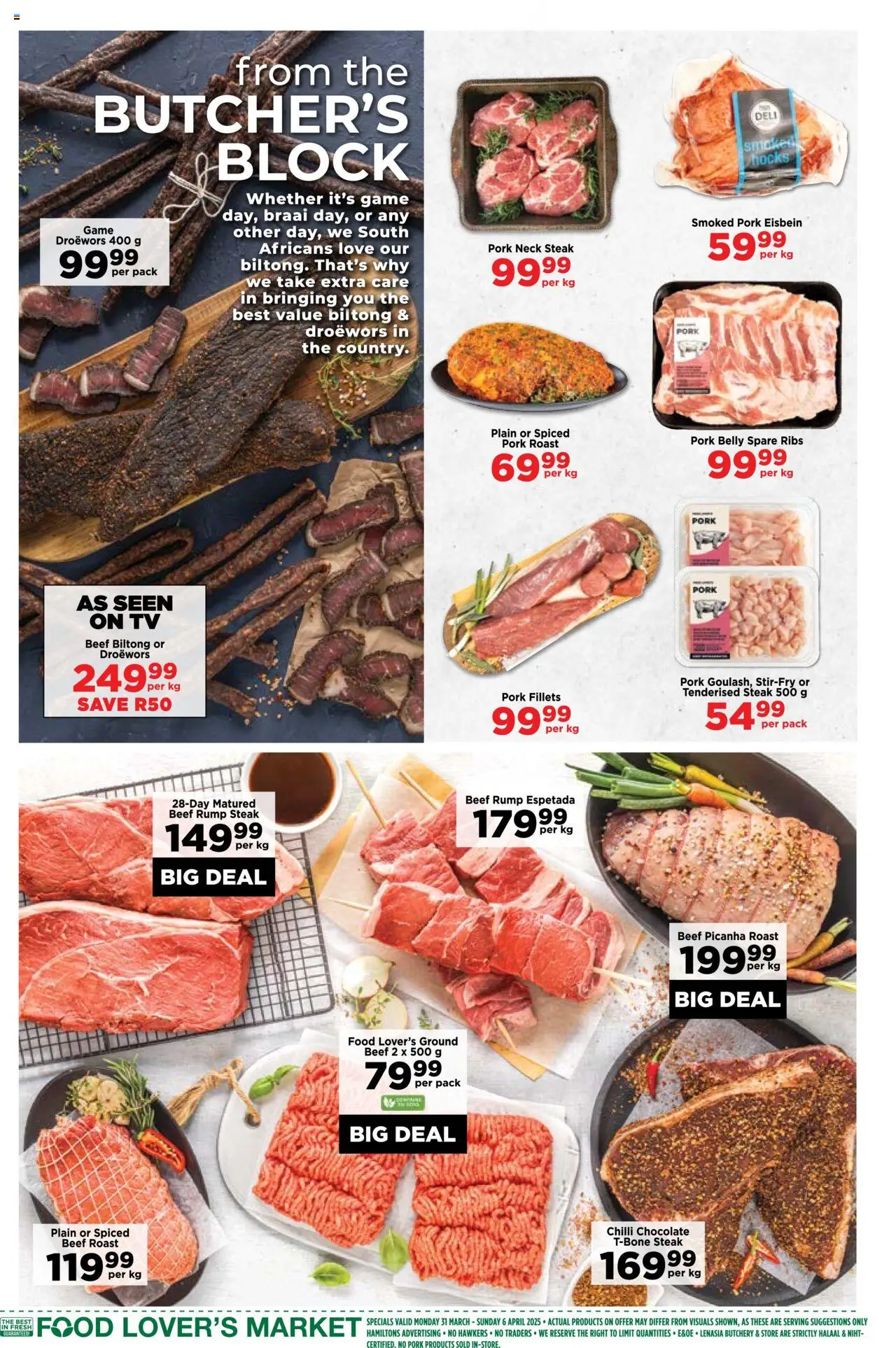 Food Lover's Market Inland Provinces - For The Love of Value from 31/03 - 06/04/2025 > Promotions - page 6