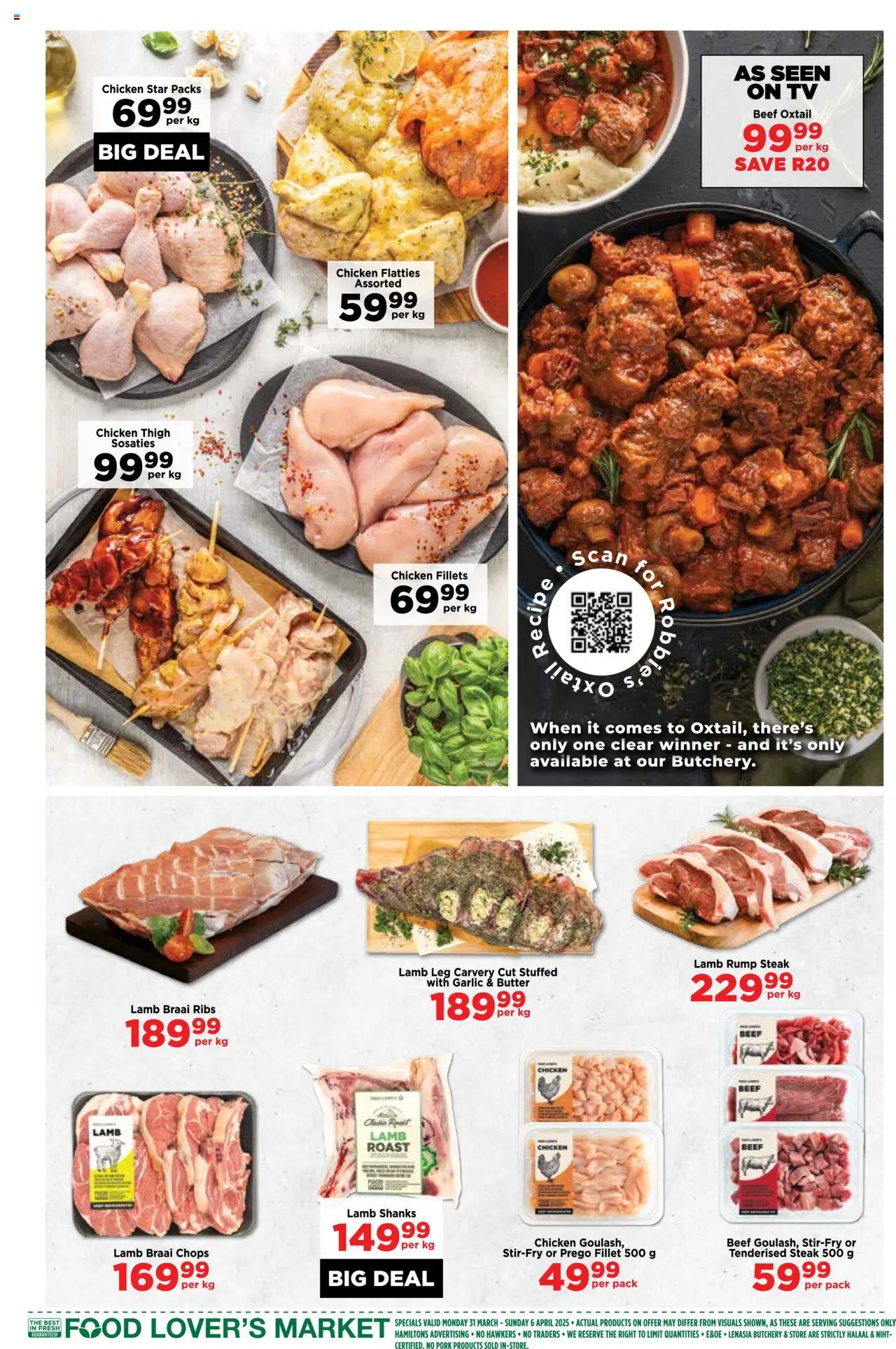 Food Lover's Market Inland Provinces - For The Love of Value from 31/03 - 06/04/2025 > Promotions - page 7