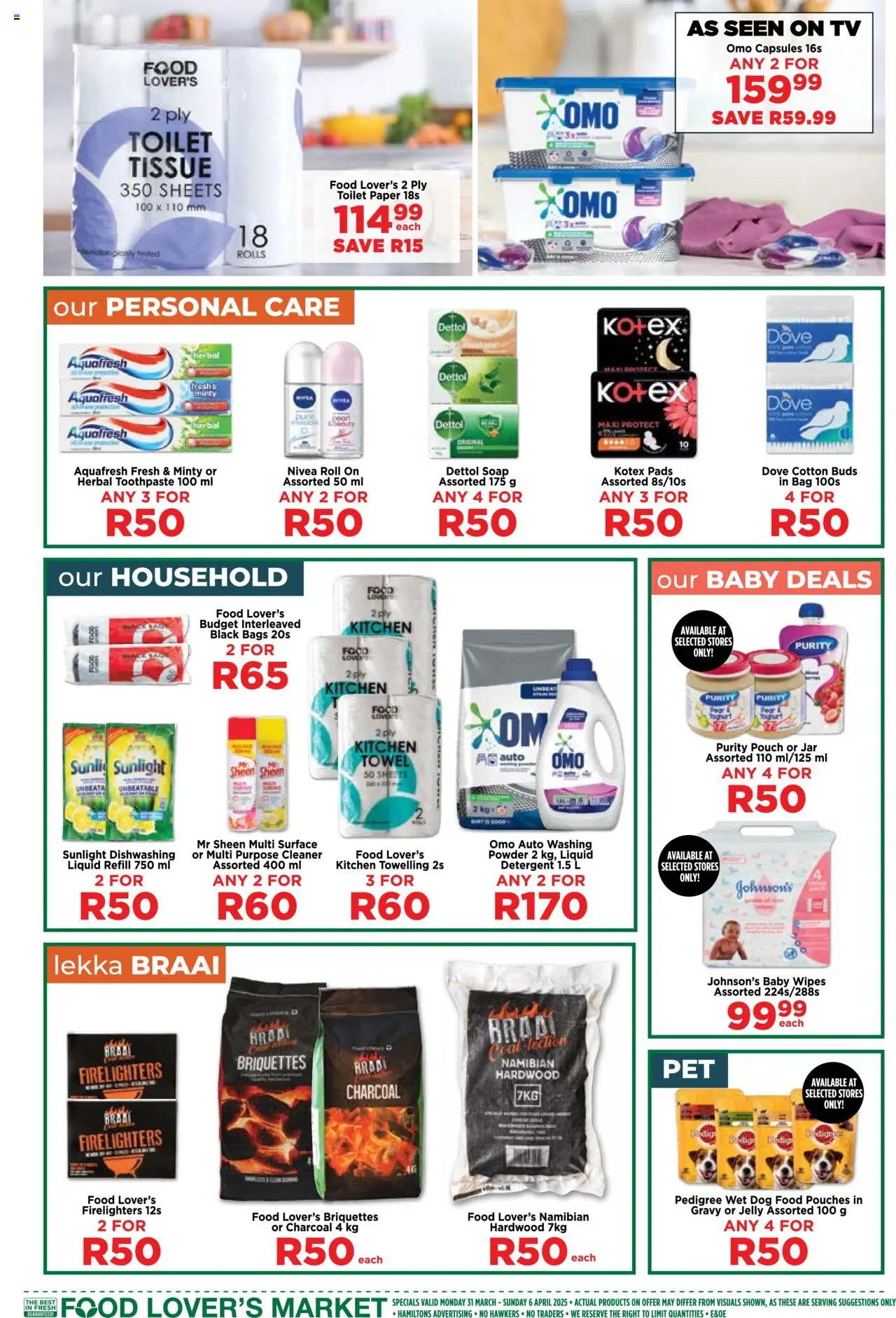 Food Lover's Market Inland Provinces - For The Love of Value from 31/03 - 06/04/2025 > Promotions - page 11