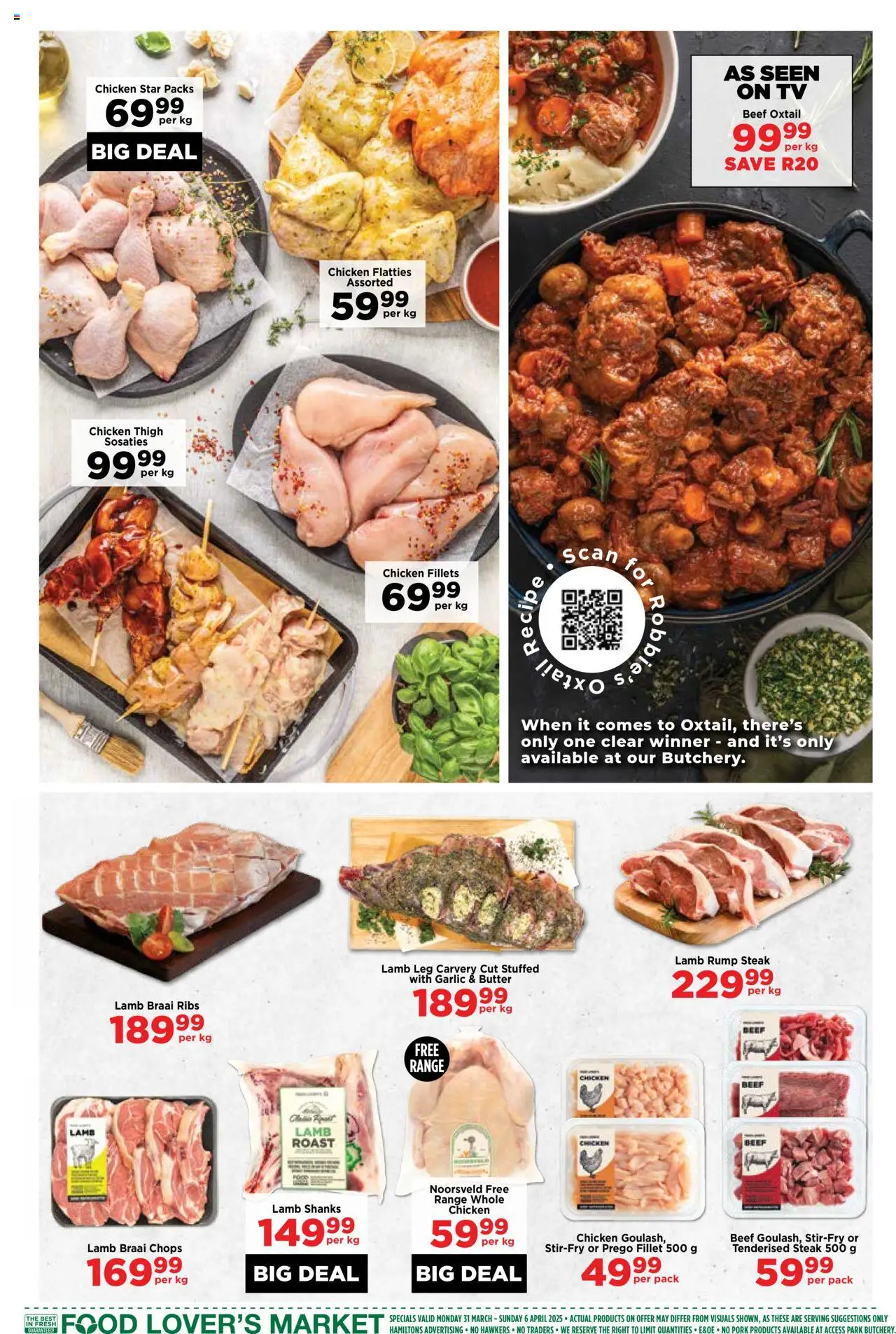 Food Lover's Market Western Cape - For The Love of Value from 31/03 - 06/04/2025 > Promotions - page 7