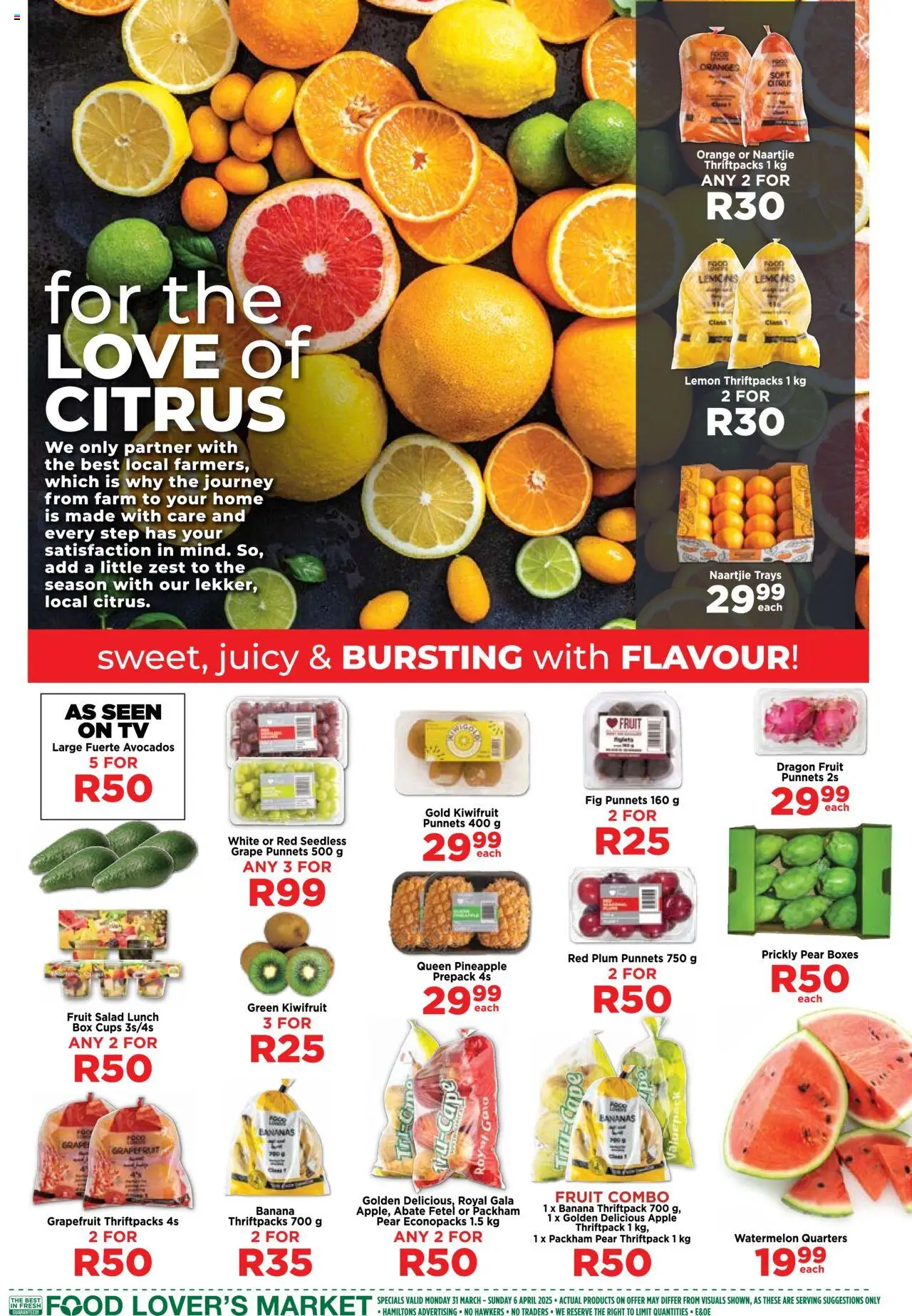 Food Lover's Market Eastern Cape - For The Love of Value from 31/03 - 06/04/2025 > Promotions - page 3