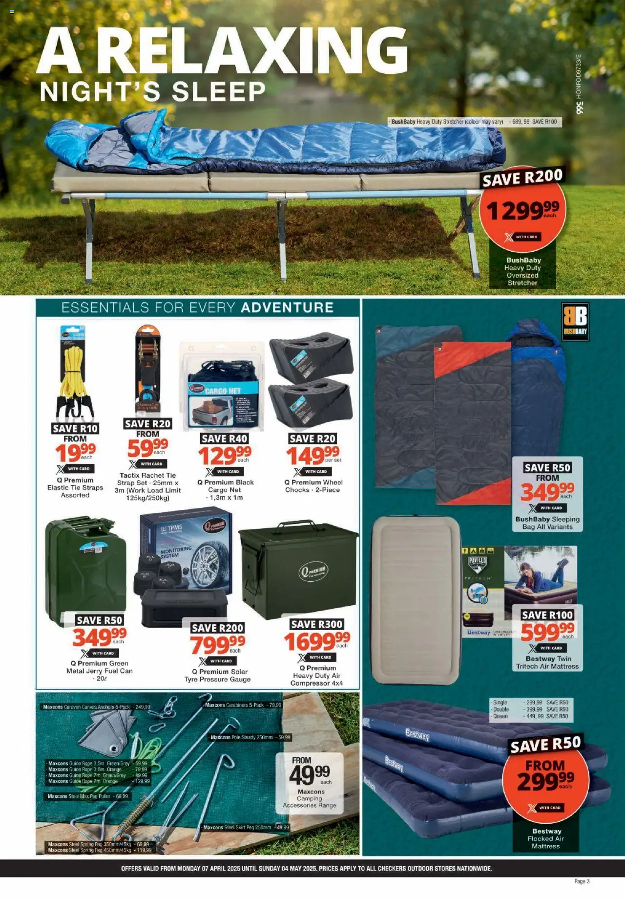 Checkers Outdoor Easter Promotion 07/04 - 04/05/2025 >> Catalogue - page 3