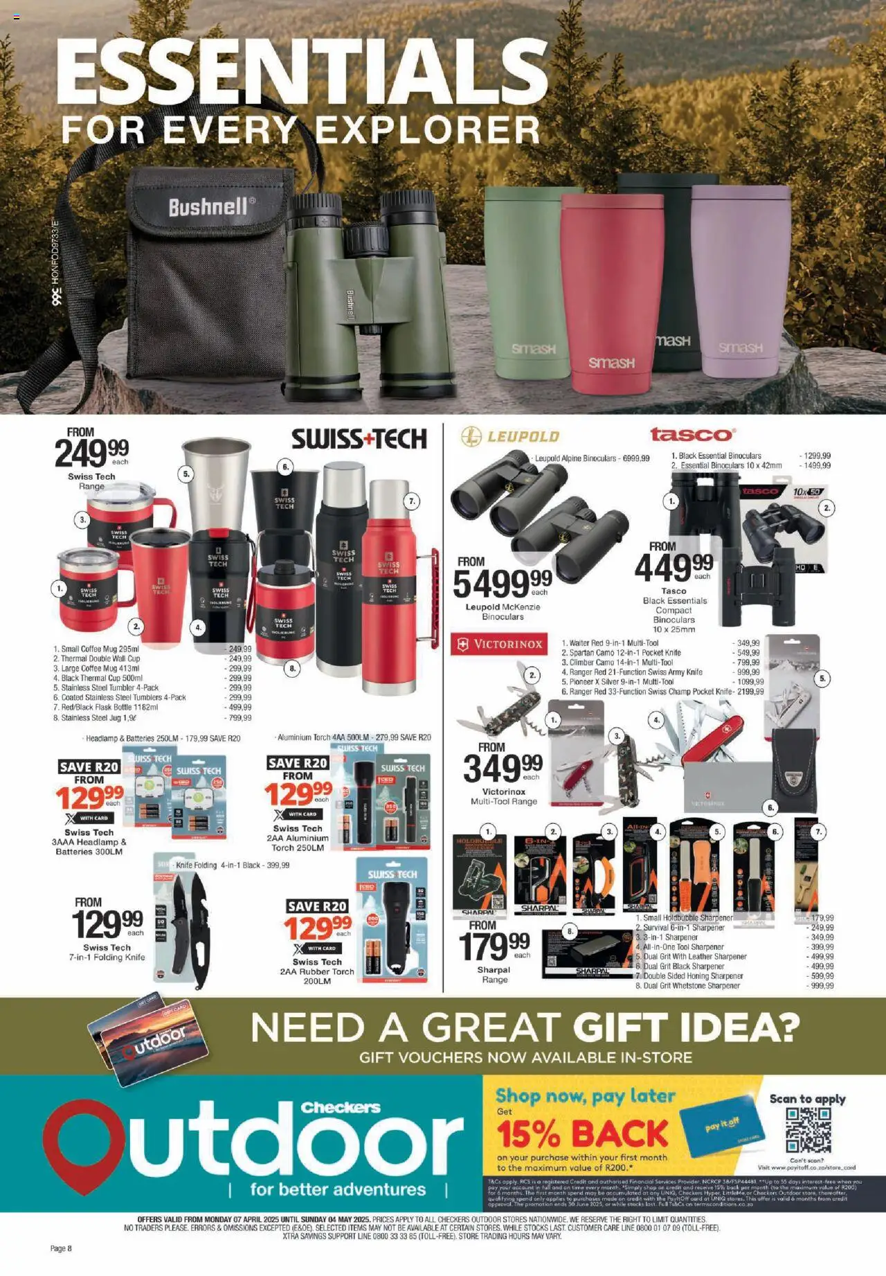 Checkers Outdoor Easter Promotion 07/04 - 04/05/2025 >> Catalogue - page 8
