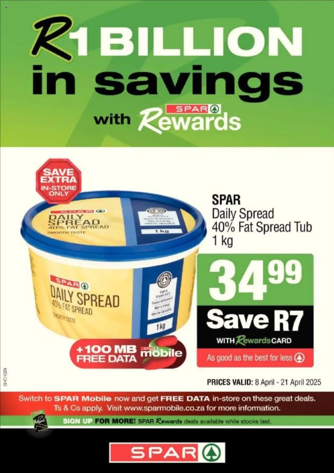 Spar Specials from 08/04 - 21/04/2025 > Promotions - page 11