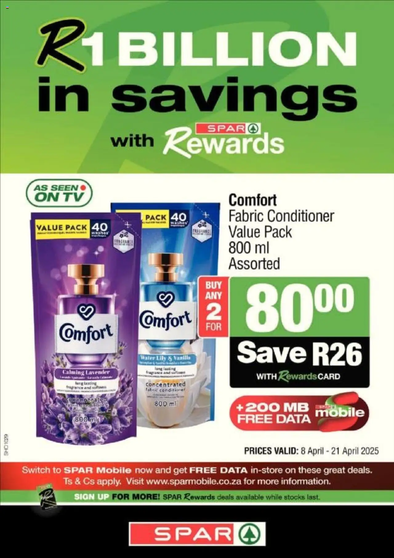 Spar Specials from 08/04 - 21/04/2025 > Promotions - page 9