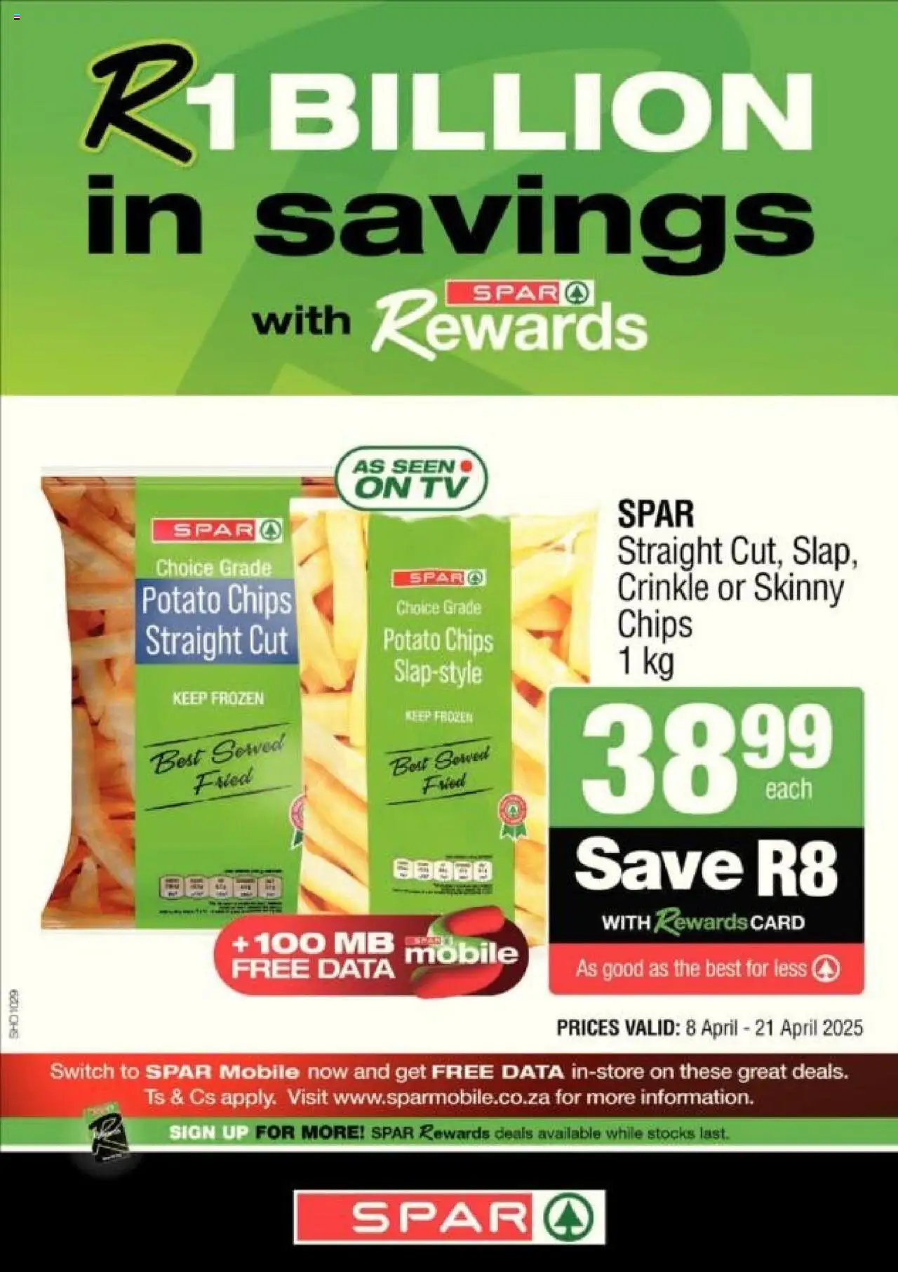 Spar Specials from 08/04 - 21/04/2025 > Promotions - page 7