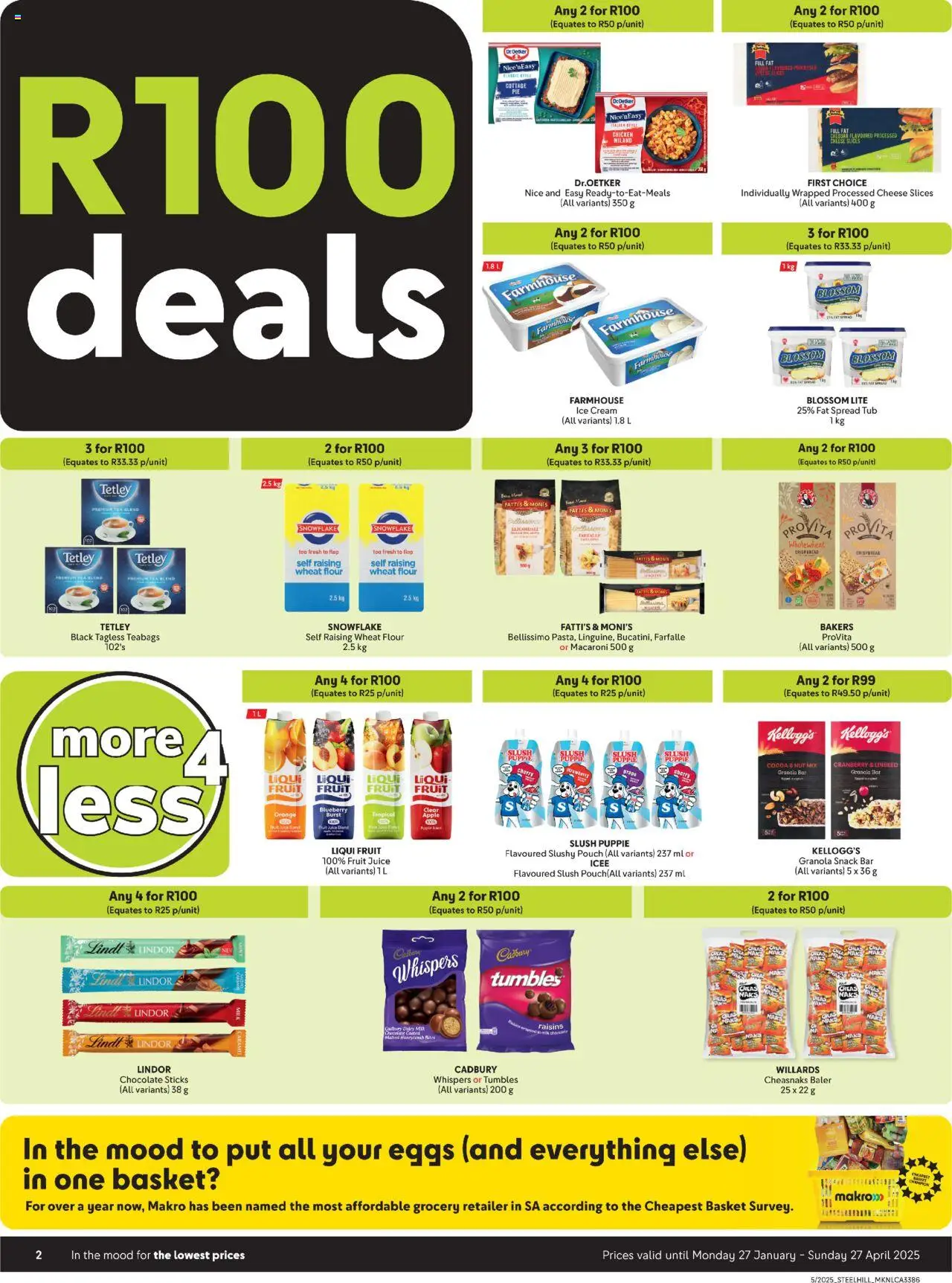 Makro More 4 Less from 27/01 - 27/04/2025 > Promotions - page 2
