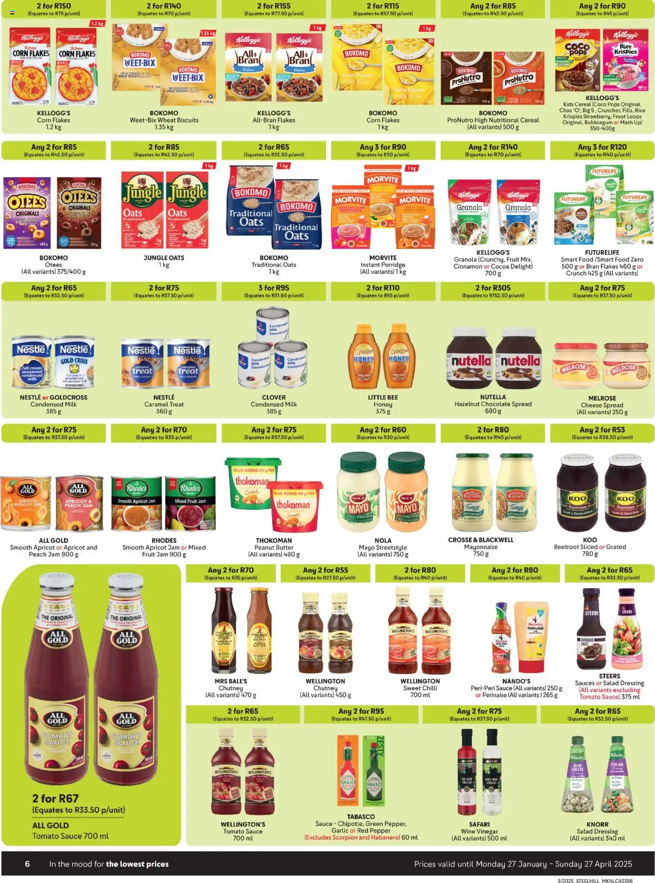 Makro More 4 Less from 27/01 - 27/04/2025 > Promotions - page 6