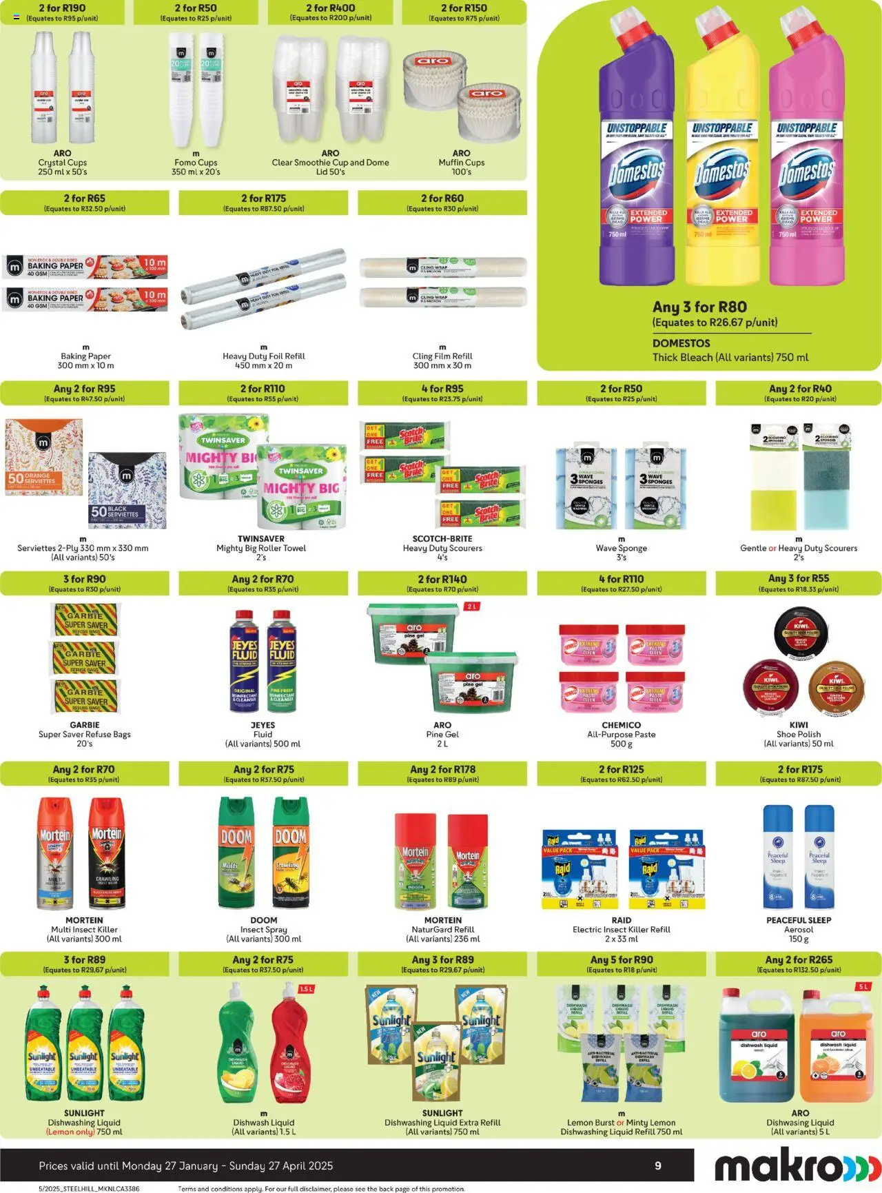 Makro More 4 Less from 27/01 - 27/04/2025 > Promotions - page 9