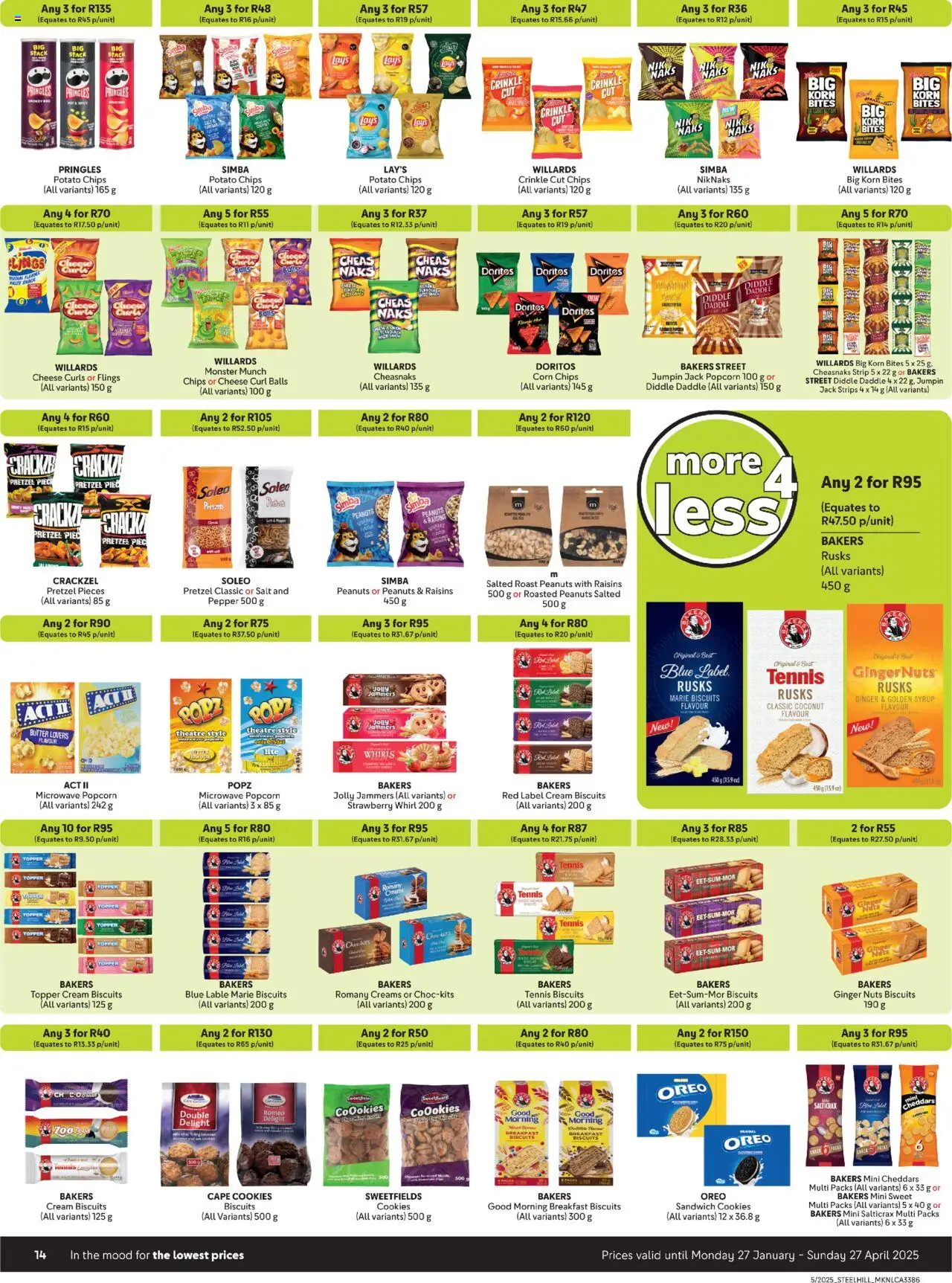 Makro More 4 Less from 27/01 - 27/04/2025 > Promotions - page 14
