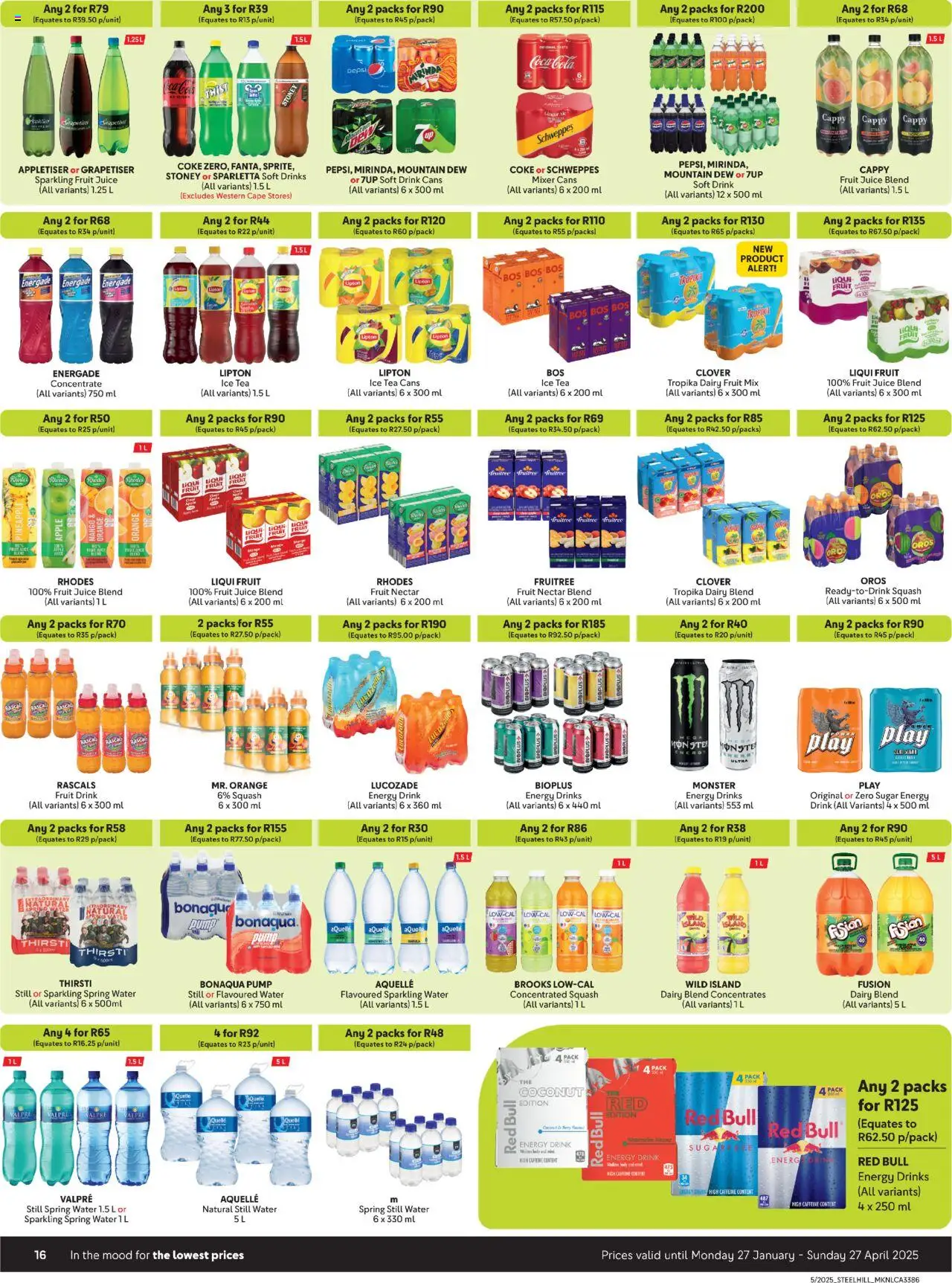 Makro More 4 Less from 27/01 - 27/04/2025 > Promotions - page 16