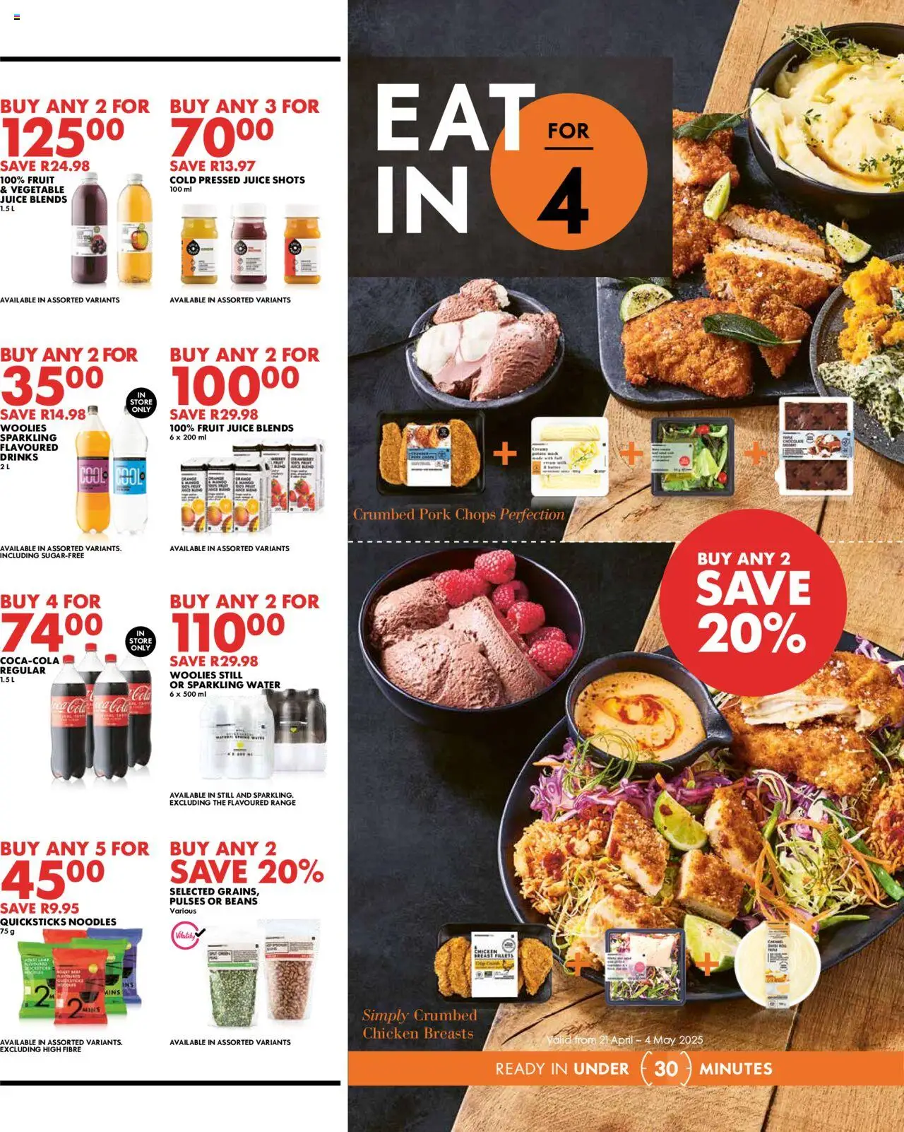 Woolworths Daily Difference - Gauteng from 21/04 - 04/05/2025 > Promotions - page 5