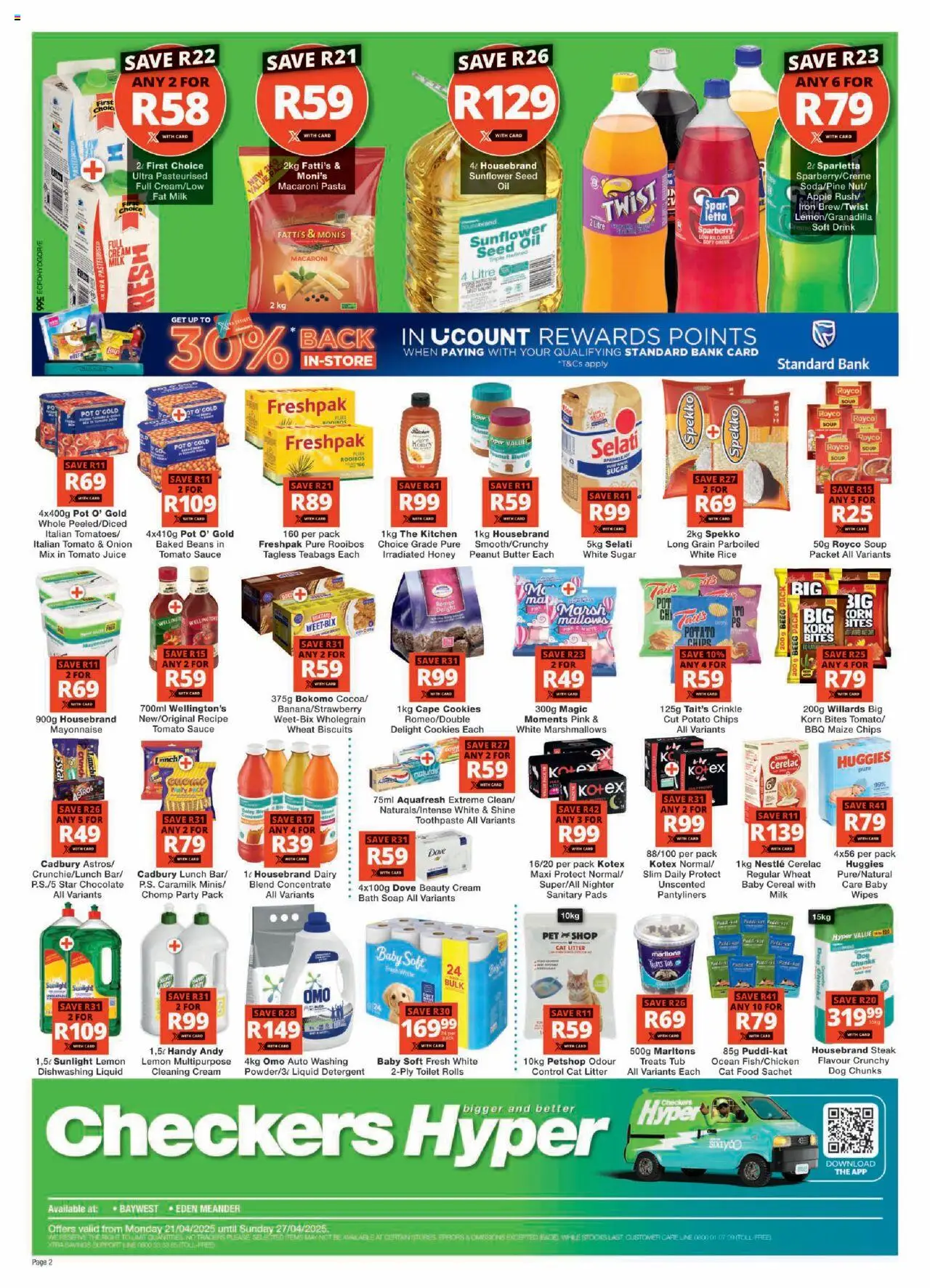 Checkers Eastern Cape - Hyper April Month-End Promotion 21/04 - 27/04/2025 >> Catalogue - page 2