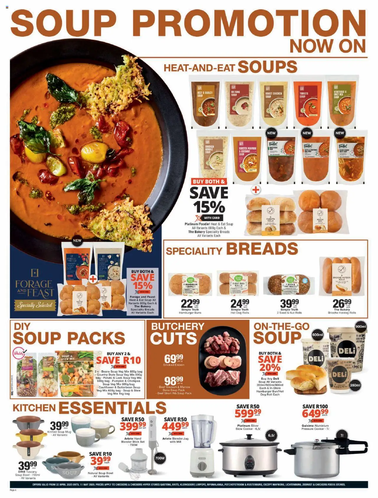Checkers Gauteng - April Month-End Promotion 22/04 - 11/05/2025 >> Catalogue - page 4