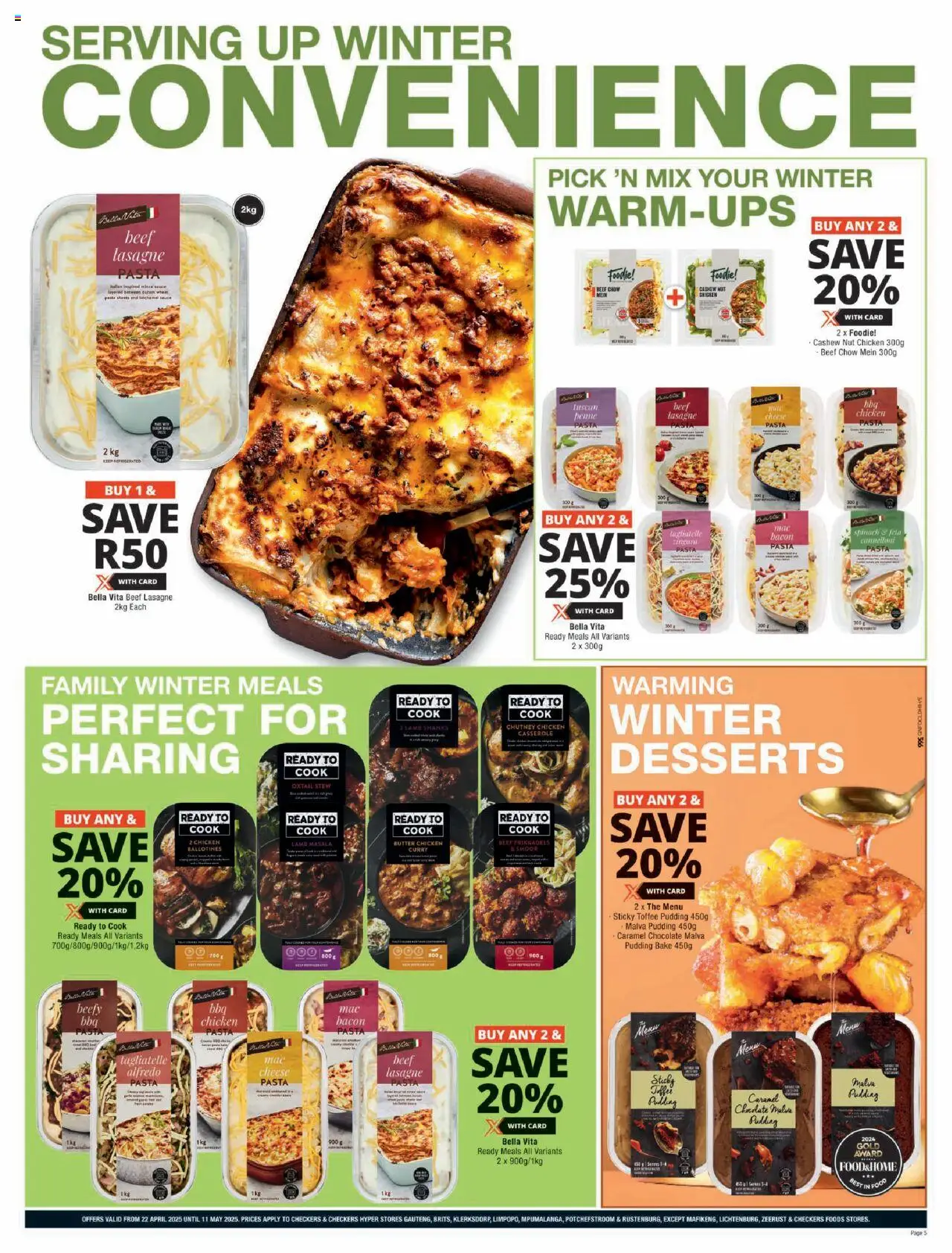 Checkers Gauteng - April Month-End Promotion 22/04 - 11/05/2025 >> Catalogue - page 5