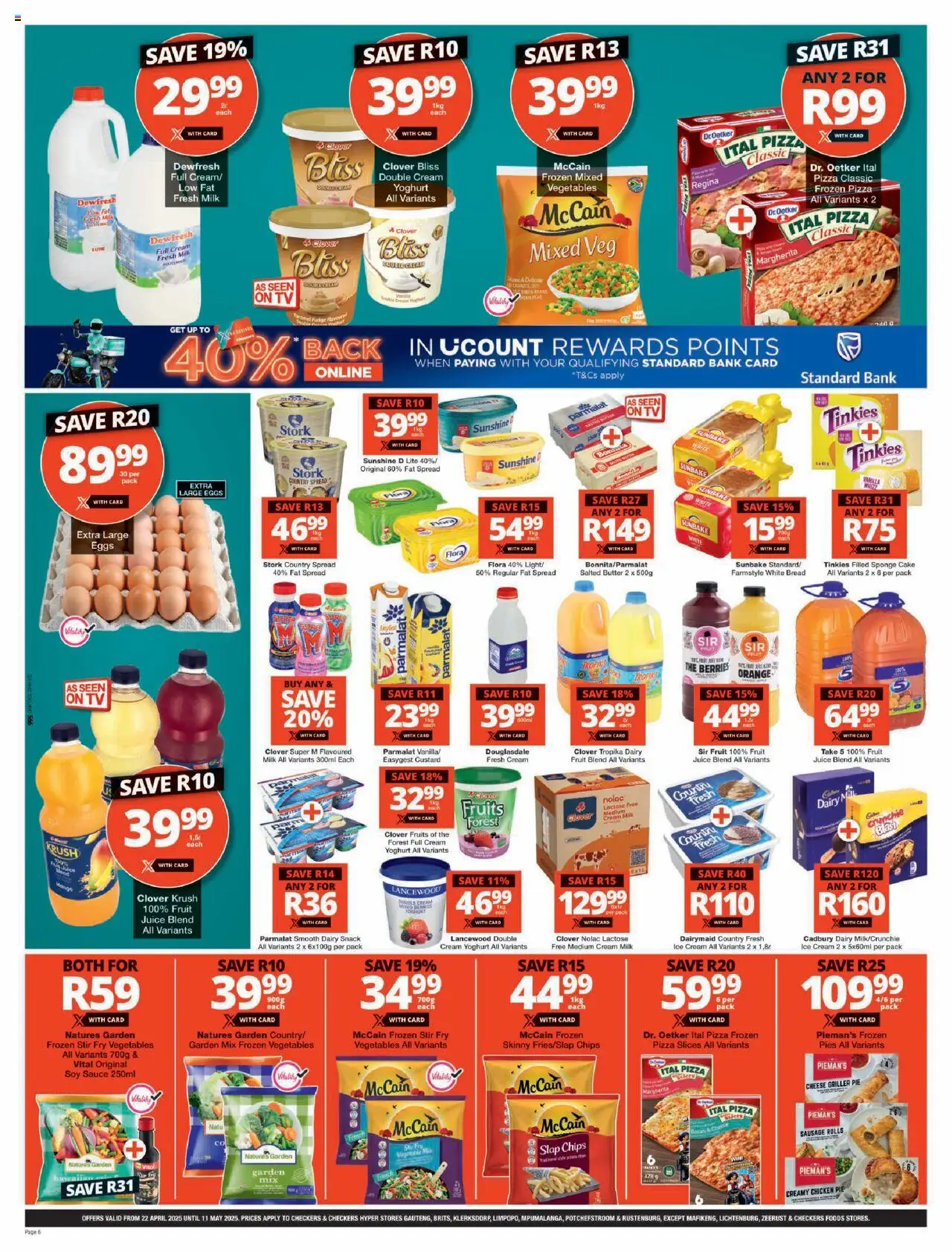 Checkers Gauteng - April Month-End Promotion 22/04 - 11/05/2025 >> Catalogue - page 6