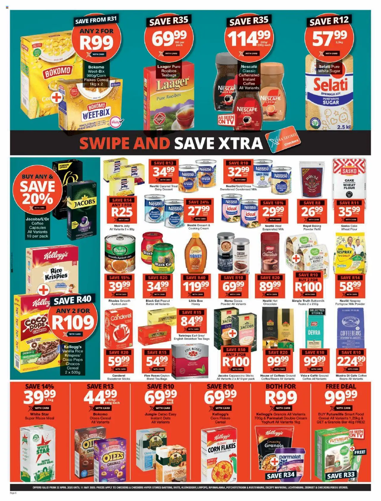 Checkers Gauteng - April Month-End Promotion 22/04 - 11/05/2025 >> Catalogue - page 8