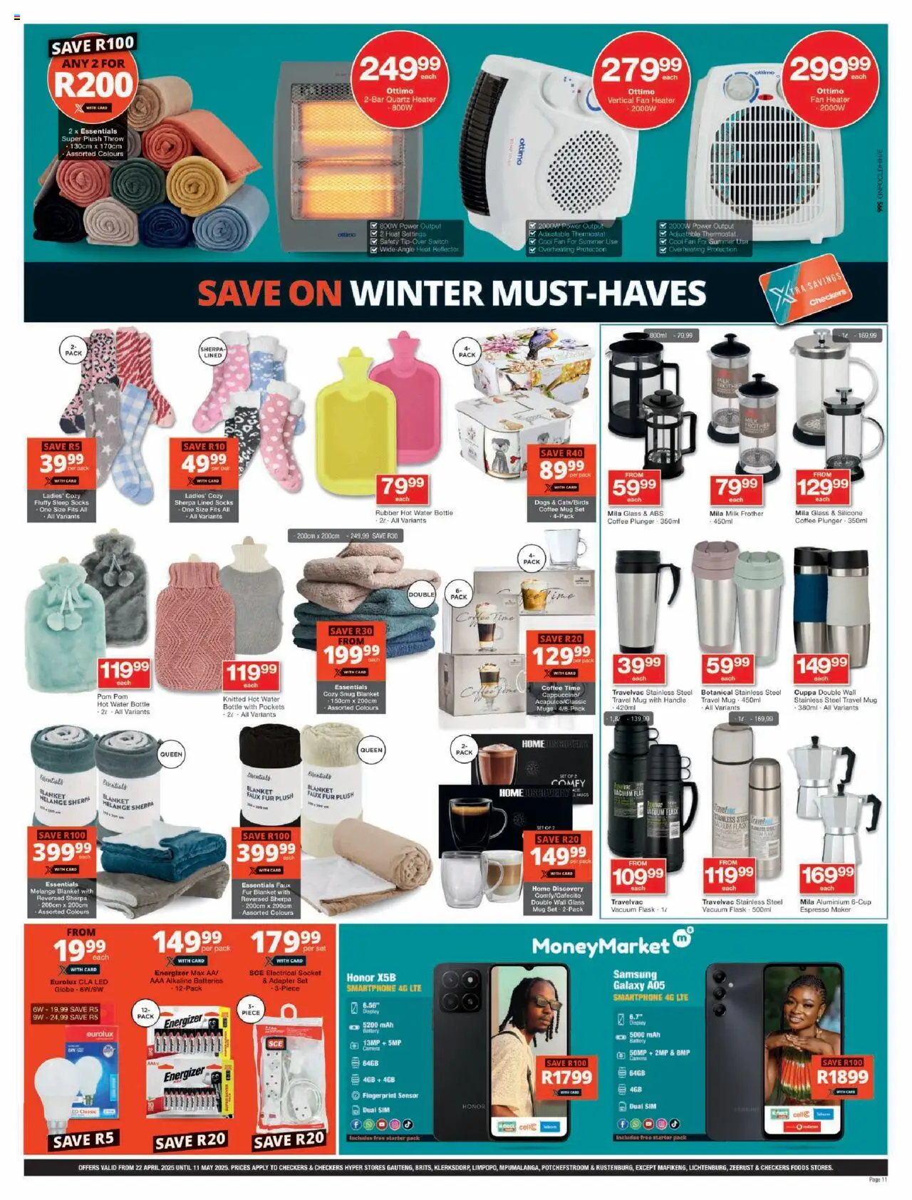 Checkers Gauteng - April Month-End Promotion 22/04 - 11/05/2025 >> Catalogue - page 11