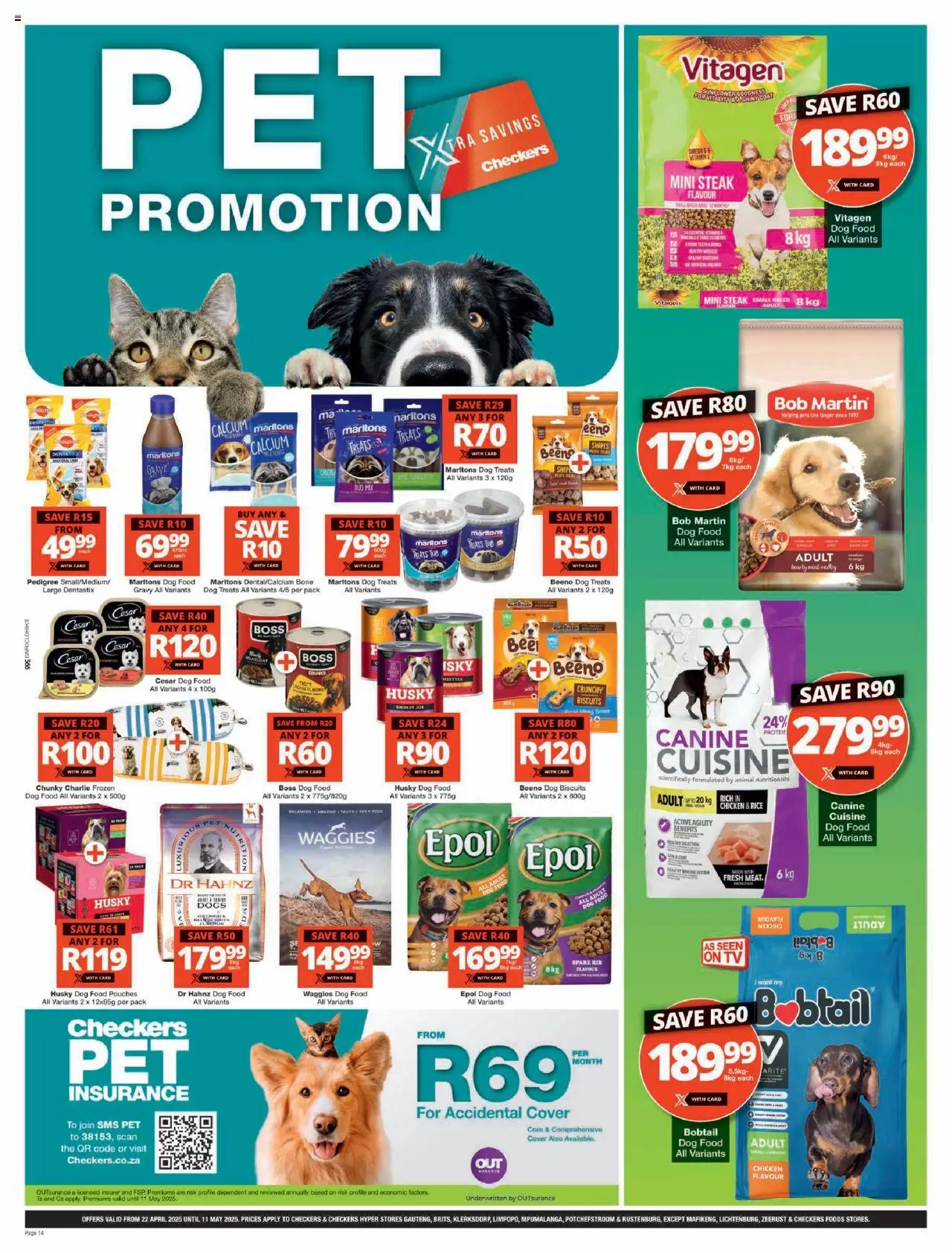 Checkers Gauteng - April Month-End Promotion 22/04 - 11/05/2025 >> Catalogue - page 14