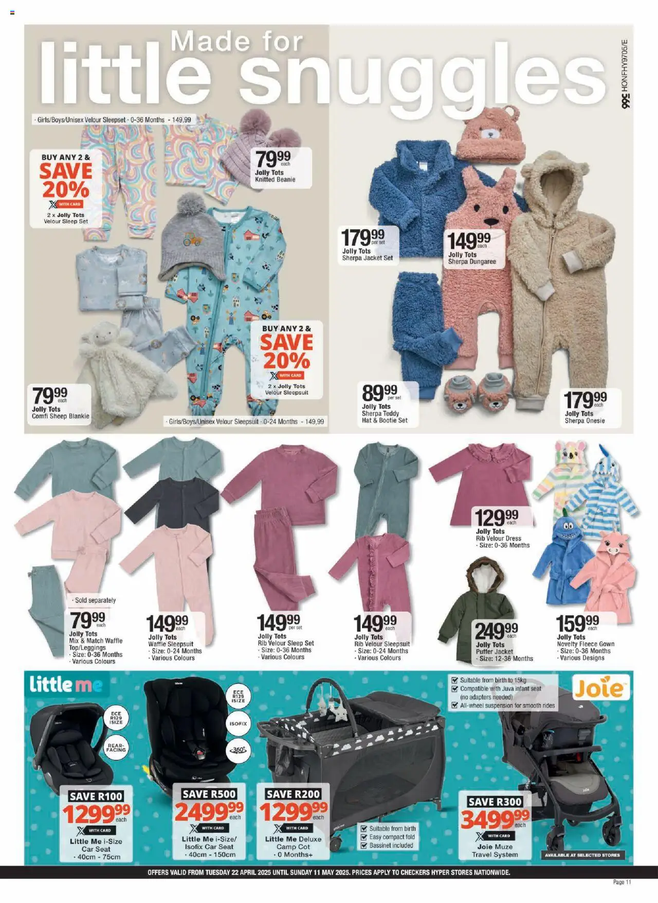Checkers Hyper Winter Warmers Catalogue 22/04 - 11/05/2025 >> Catalogue - page 11