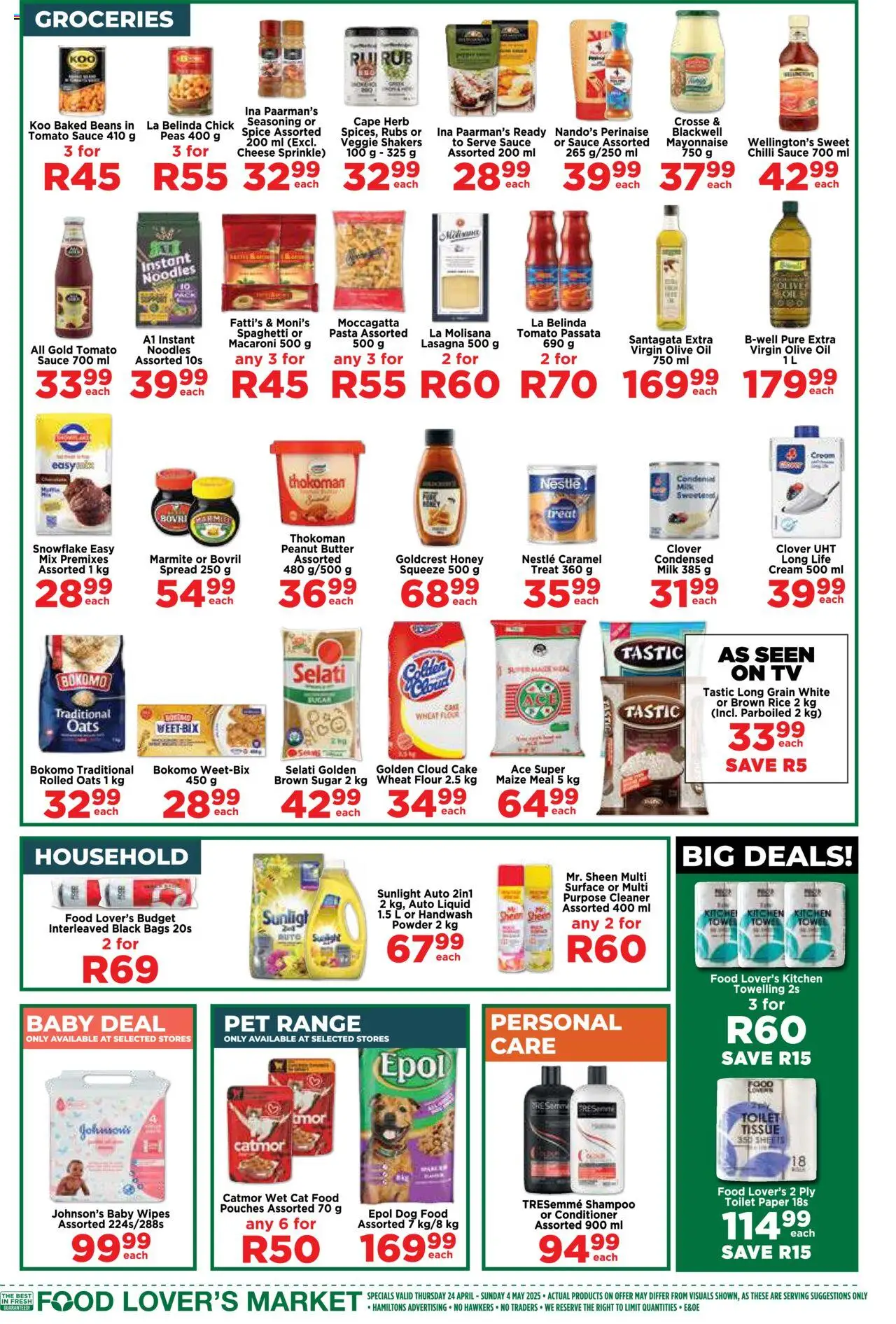 Food Lover's Market KwaZulu-Natal - Weekly Specials from 24/04 - 04/05/2025 > Promotions - page 10