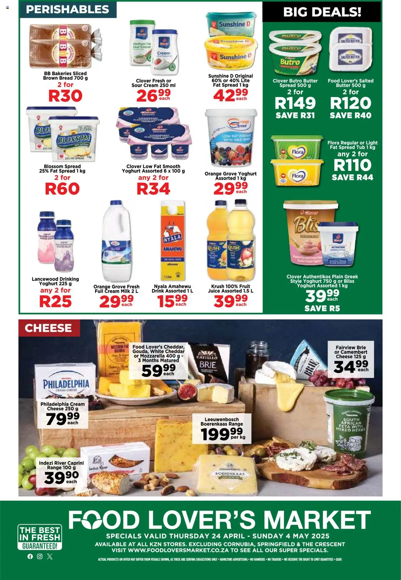 Food Lover's Market KwaZulu-Natal - Weekly Specials from 24/04 - 04/05/2025 > Promotions - page 12