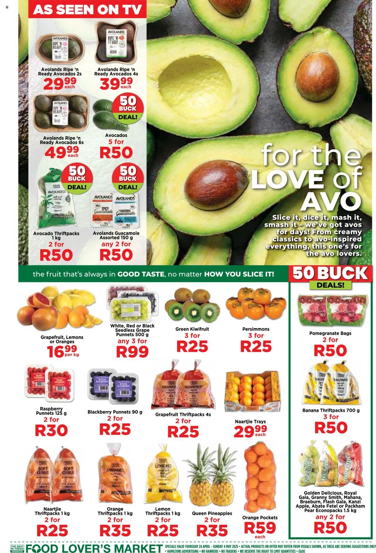 Food Lover's Market Western Cape - Weekly Specials from 24/04 - 04/05/2025 > Promotions - page 3