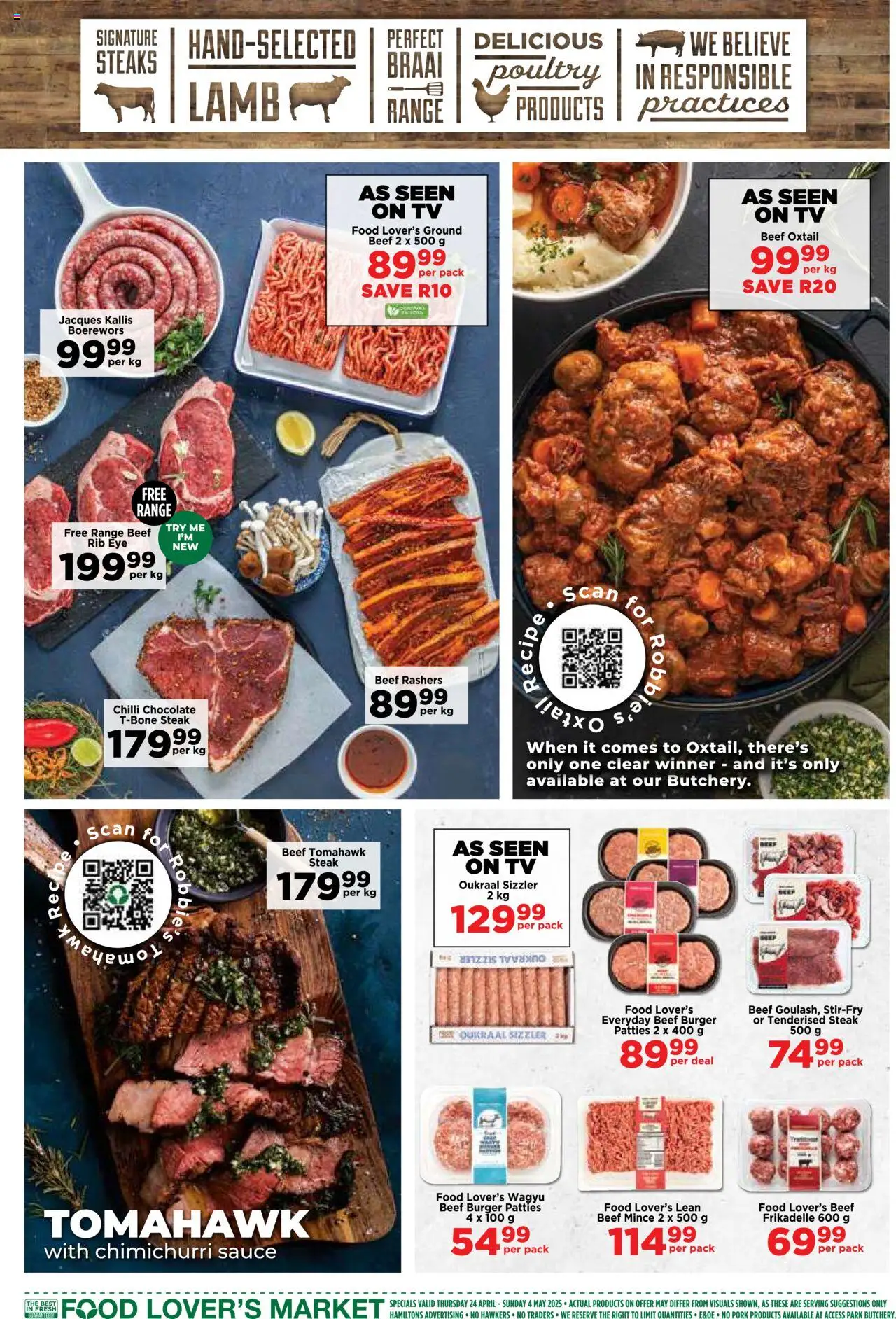 Food Lover's Market Western Cape - Weekly Specials from 24/04 - 04/05/2025 > Promotions - page 7