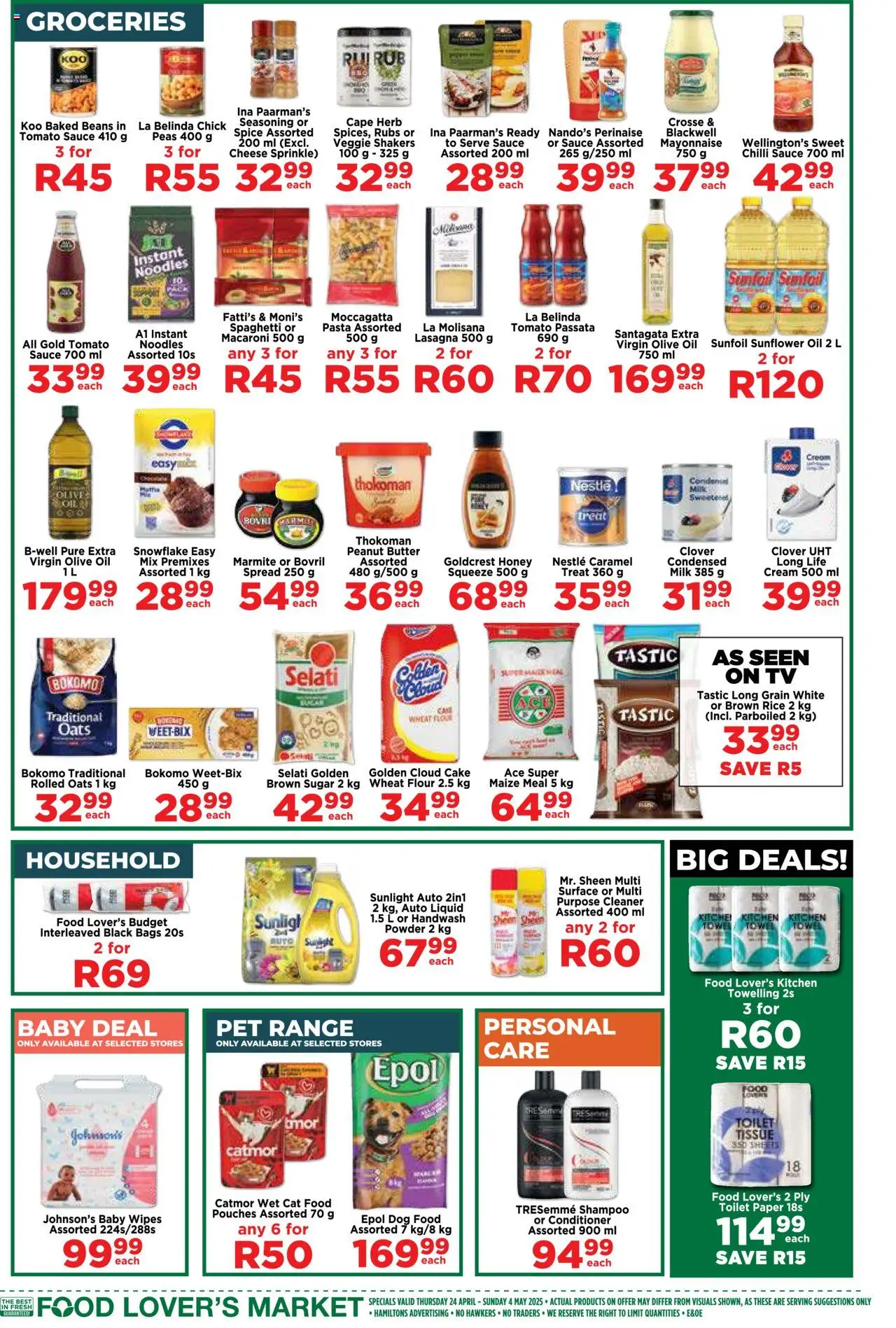Food Lover's Market Inland Provinces - Weekly Specials from 24/04 - 04/05/2025 > Promotions - page 10