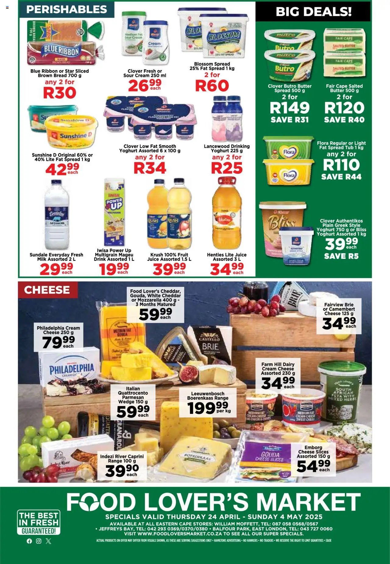 Food Lover's Market Eastern Cape - Weekly Specials from 24/04 - 04/05/2025 > Promotions - page 12