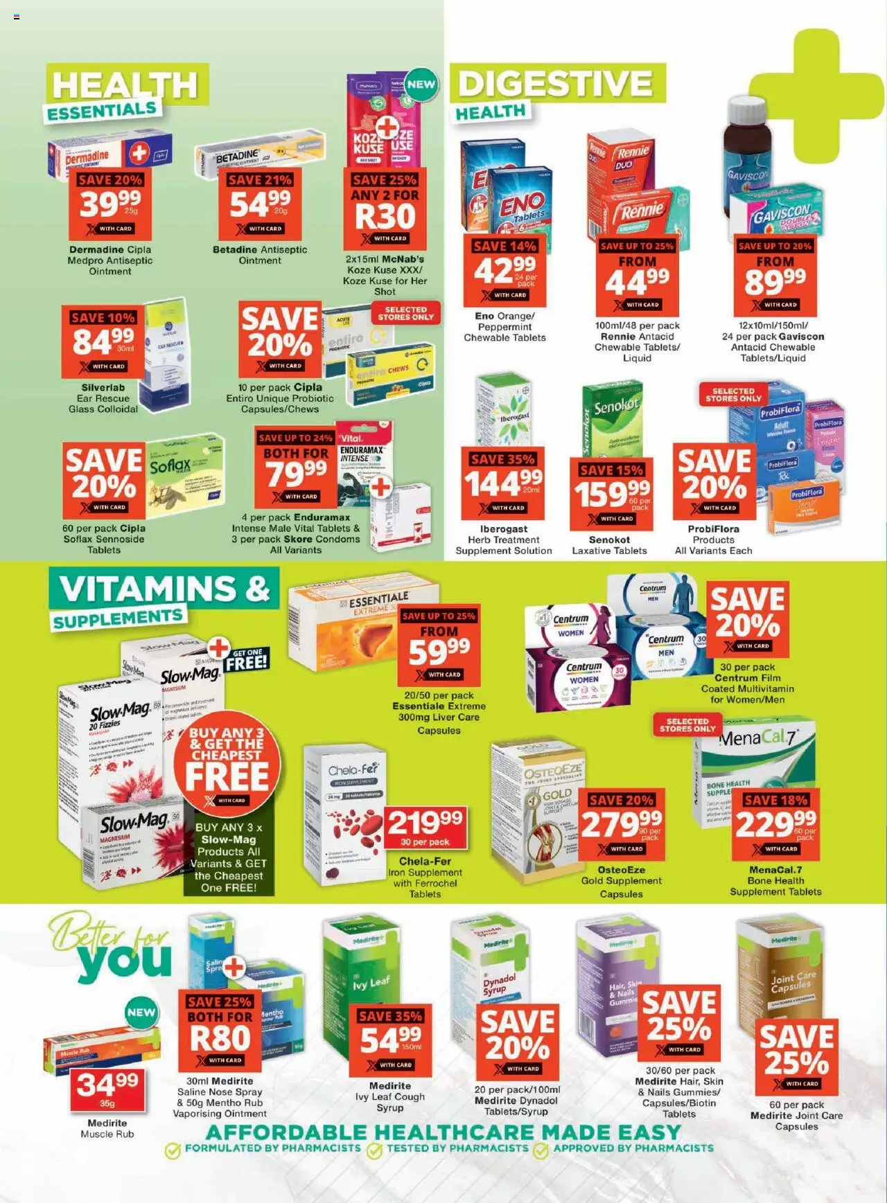 Checkers Medirite April Month-End Promotion 24/04 - 11/05/2025 >> Catalogue - page 2