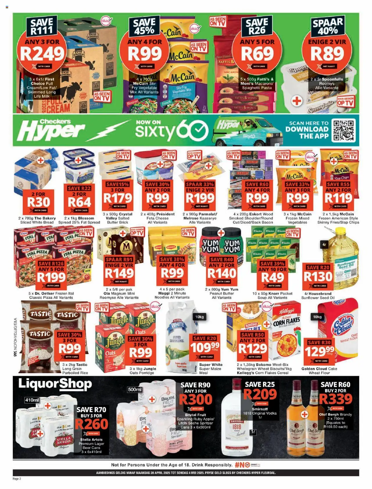 Checkers Northern Cape - Hyper Price Drop Promotion 28/04 - 04/05/2025 >> Catalogue - page 2