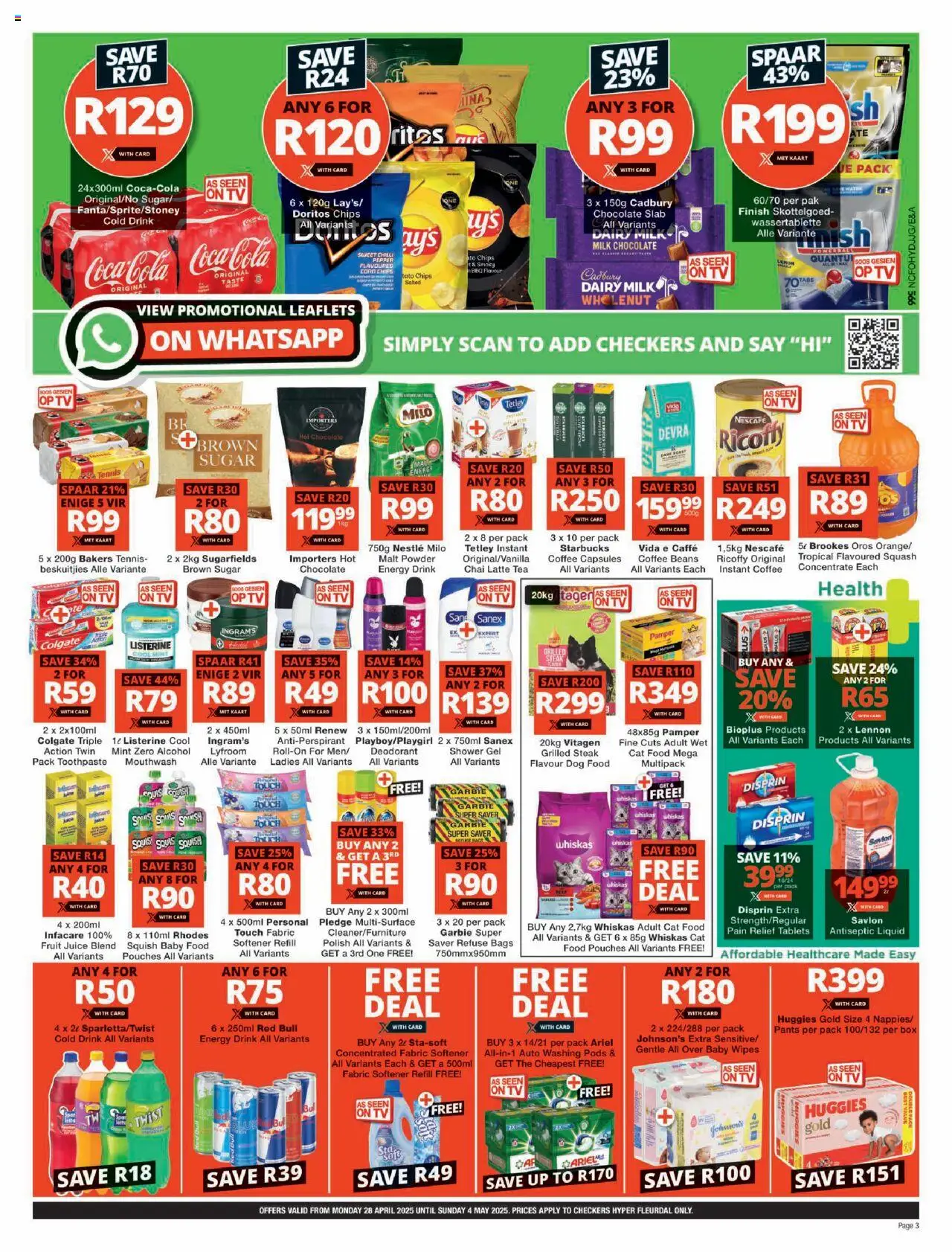 Checkers Northern Cape - Hyper Price Drop Promotion 28/04 - 04/05/2025 >> Catalogue - page 3