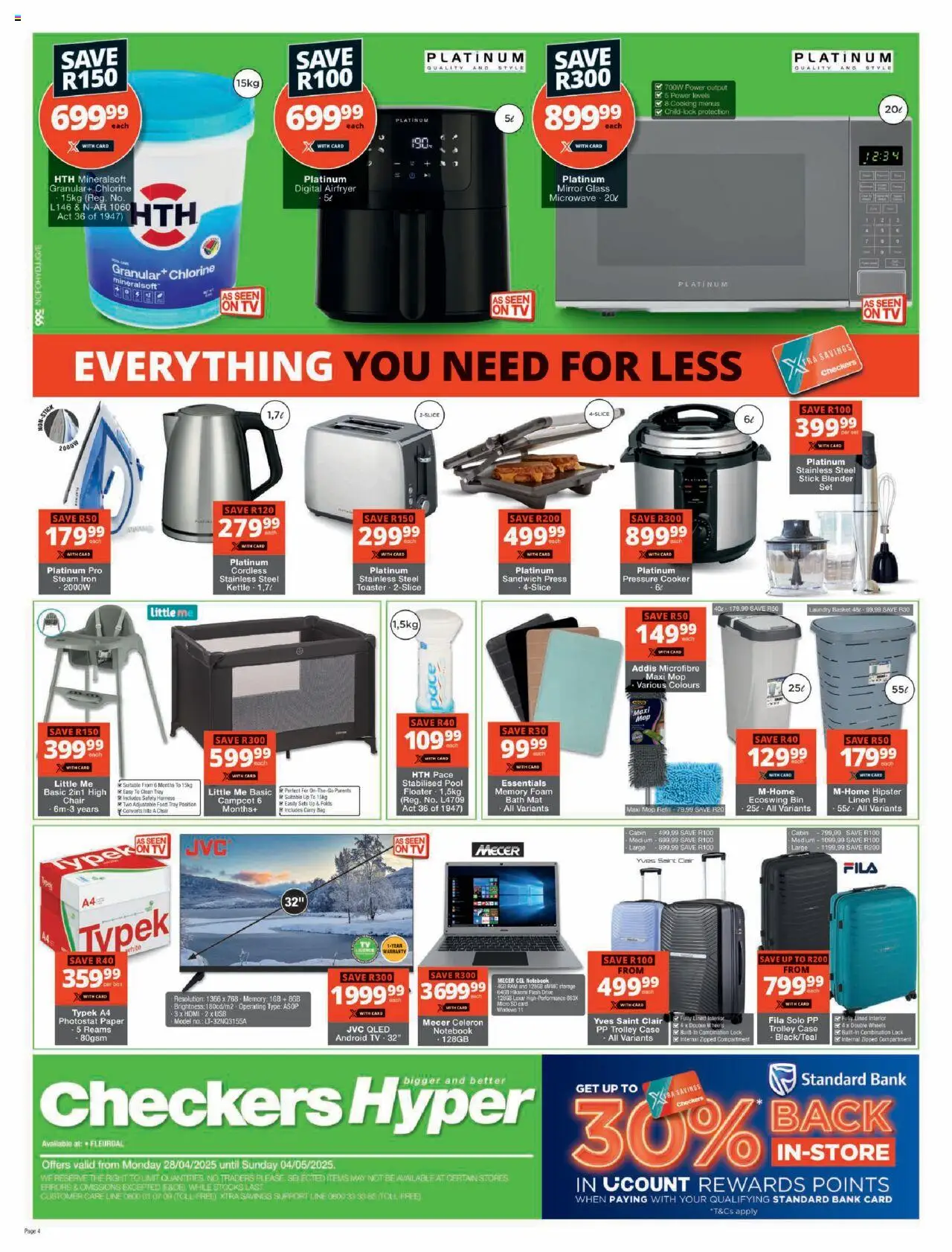 Checkers Northern Cape - Hyper Price Drop Promotion 28/04 - 04/05/2025 >> Catalogue - page 4