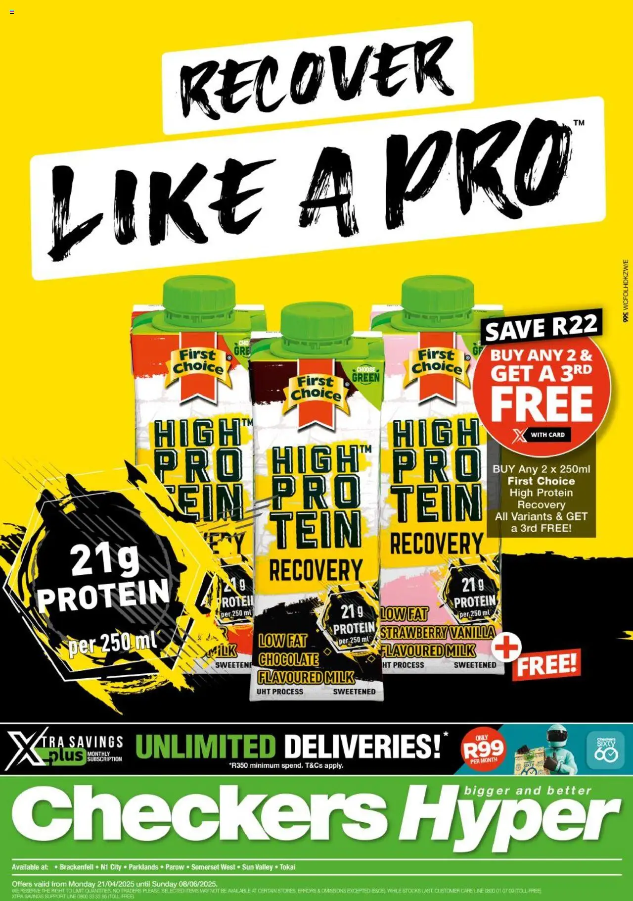 Checkers Western Cape - Hyper First Choice Promotion 21/04 - 08/06/2025 >> Catalogue