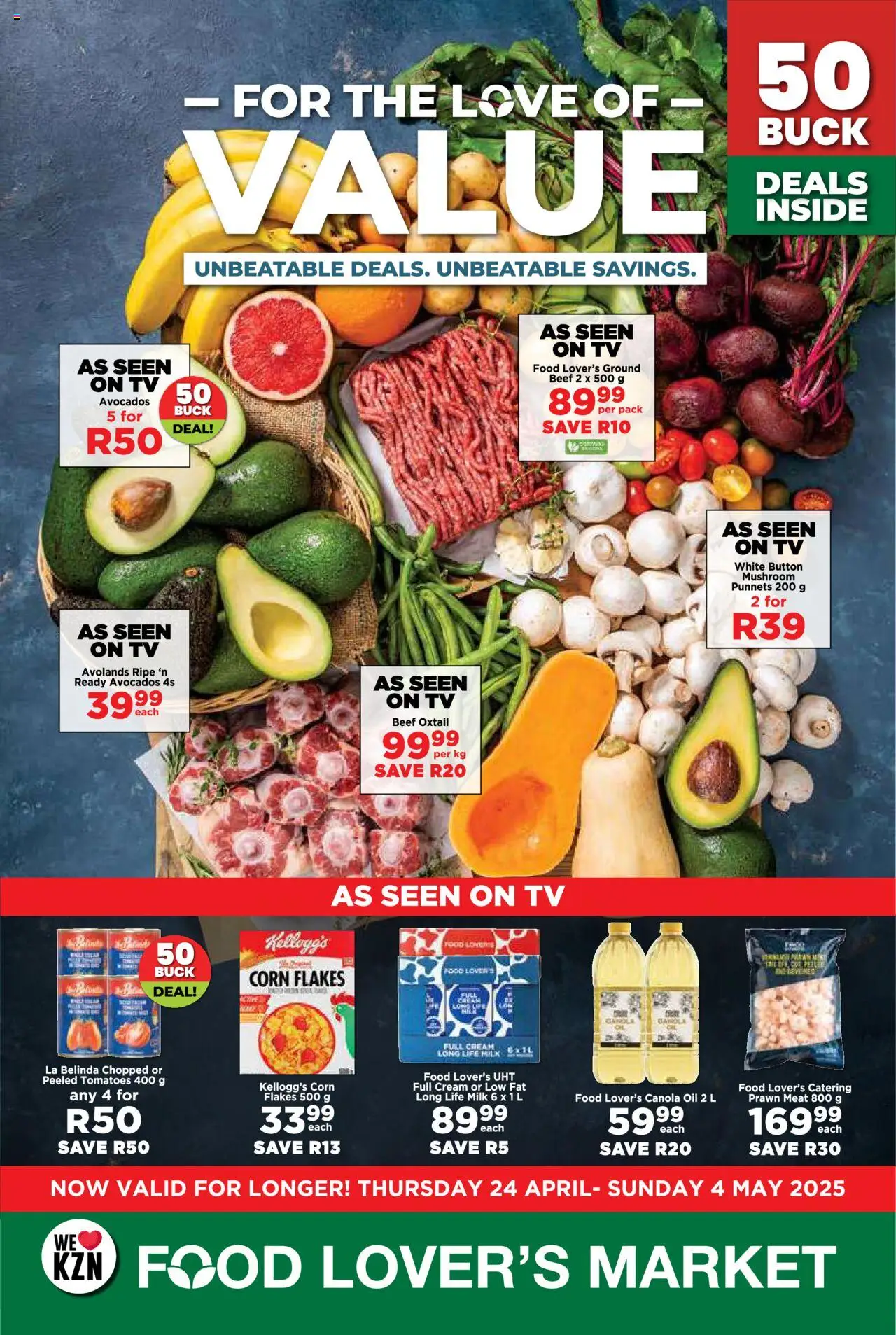 Food Lover's Market KwaZulu-Natal - Weekly Specials from 24/04 - 04/05/2025