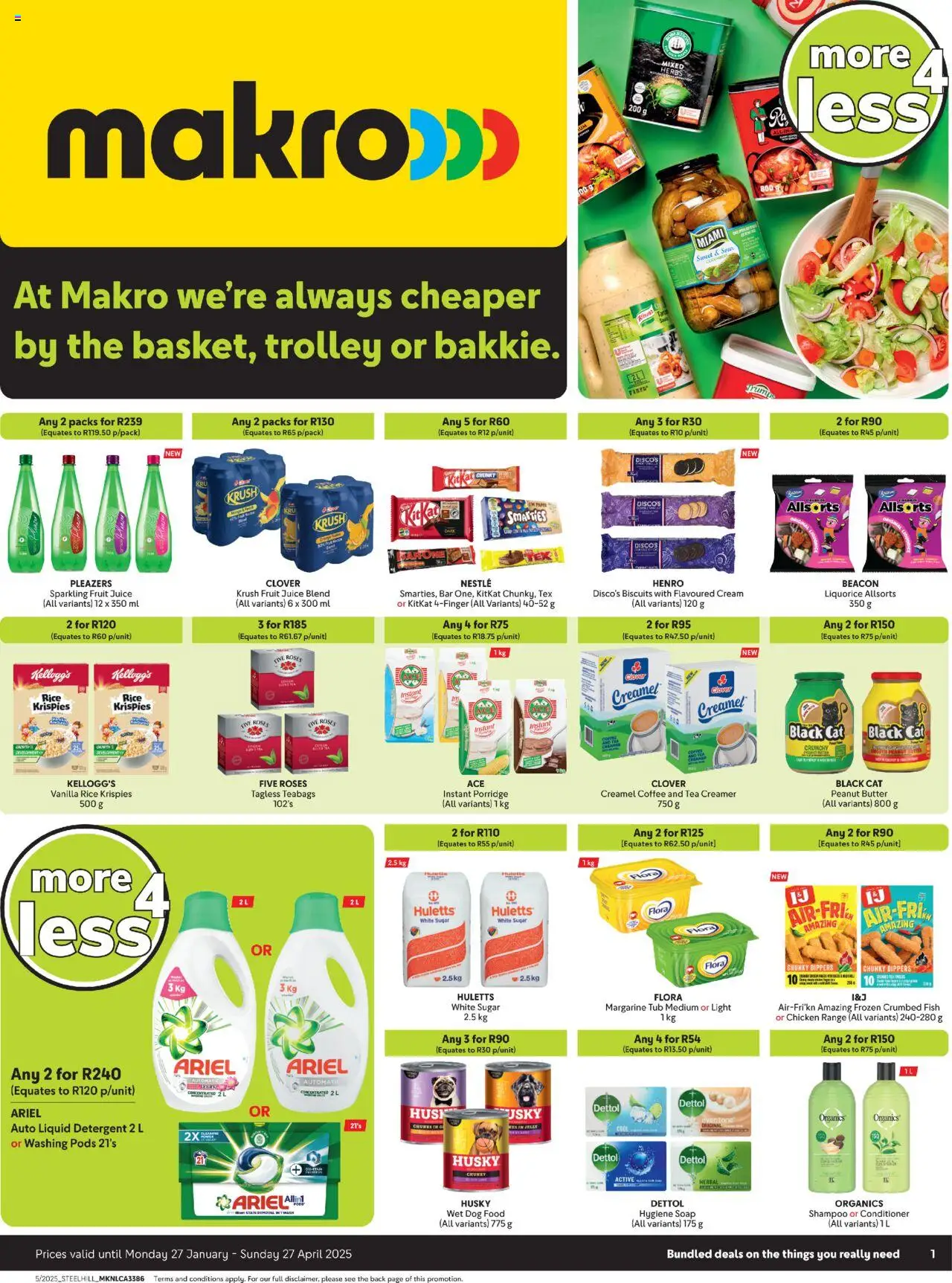 Makro More 4 Less from 27/01 - 27/04/2025