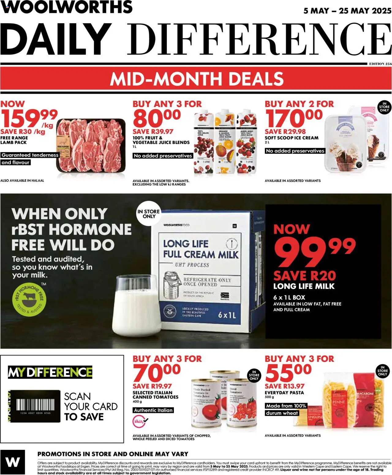 Woolworths Daily Difference - Western Cape from 05/05 - 25/05/2025 > Promotions - page 8